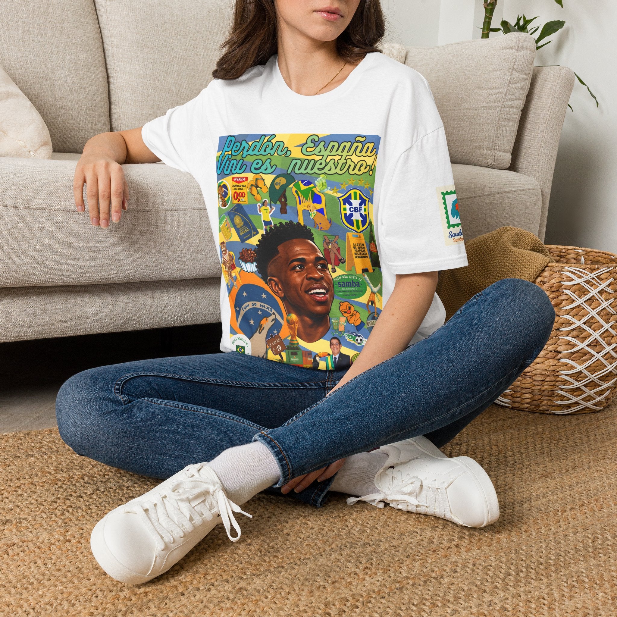 Unisex Graphic T-Shirt | Brasil x Espanha