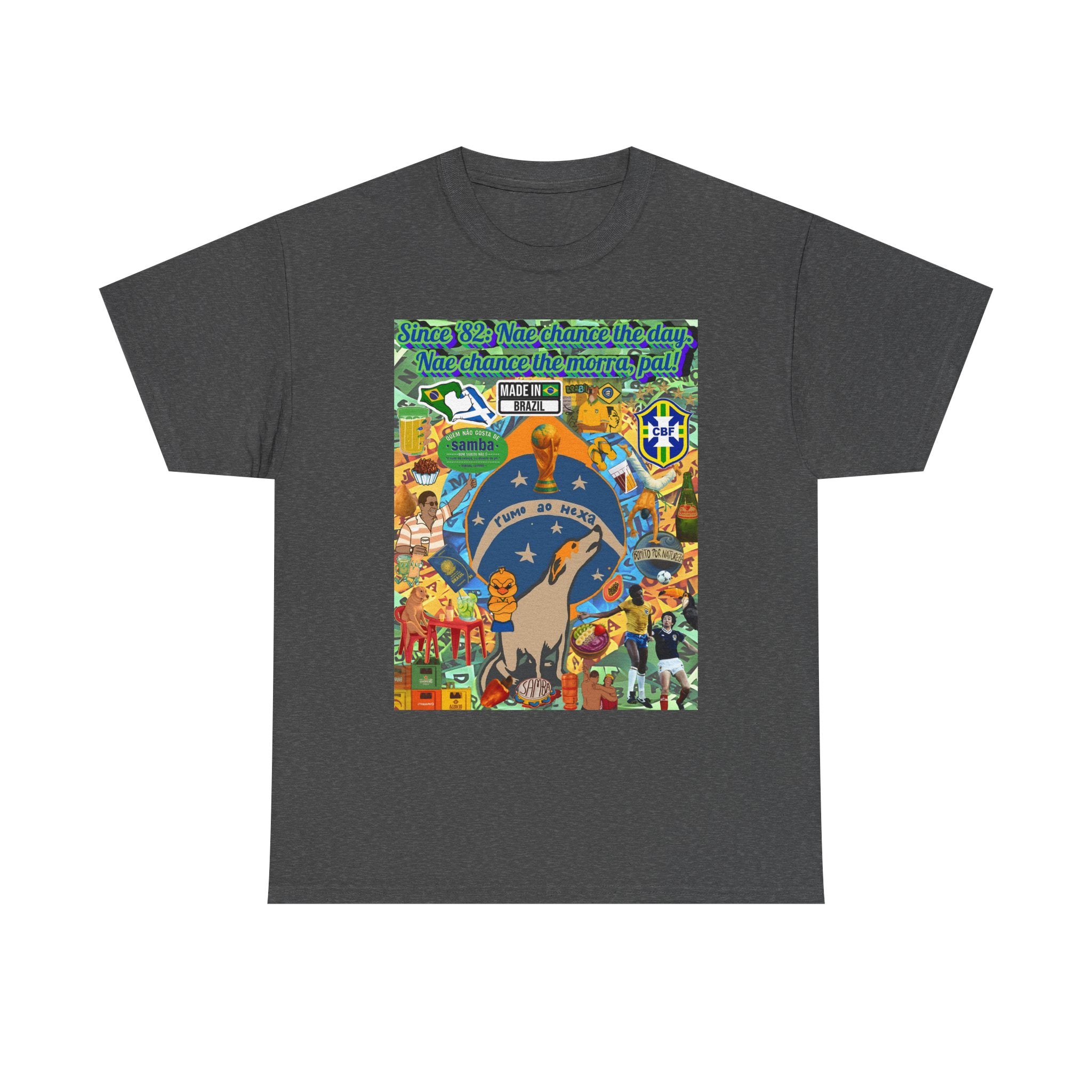 Unisex 100% Algodão OEKO-TEX® | Brasil x Escócia