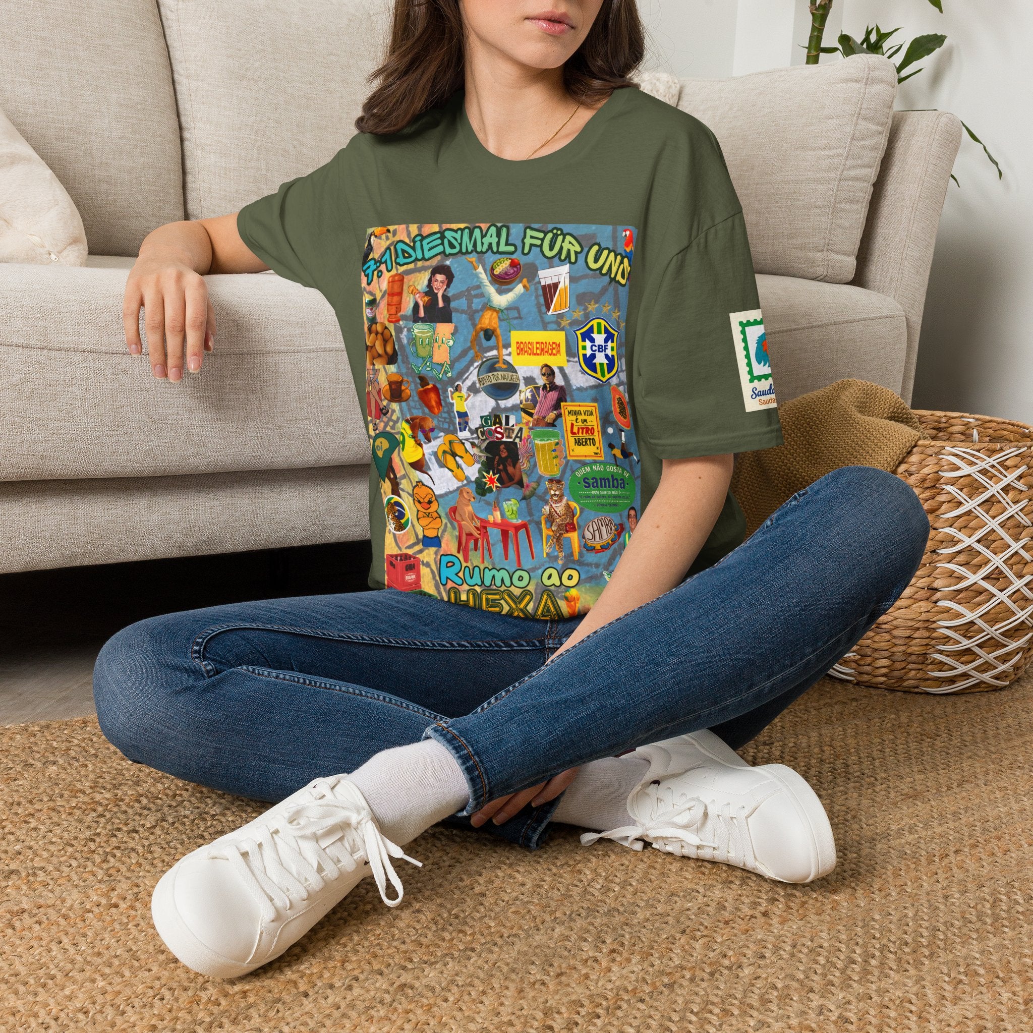 Unisex Graphic T-Shirt | Brasil x Alemanha