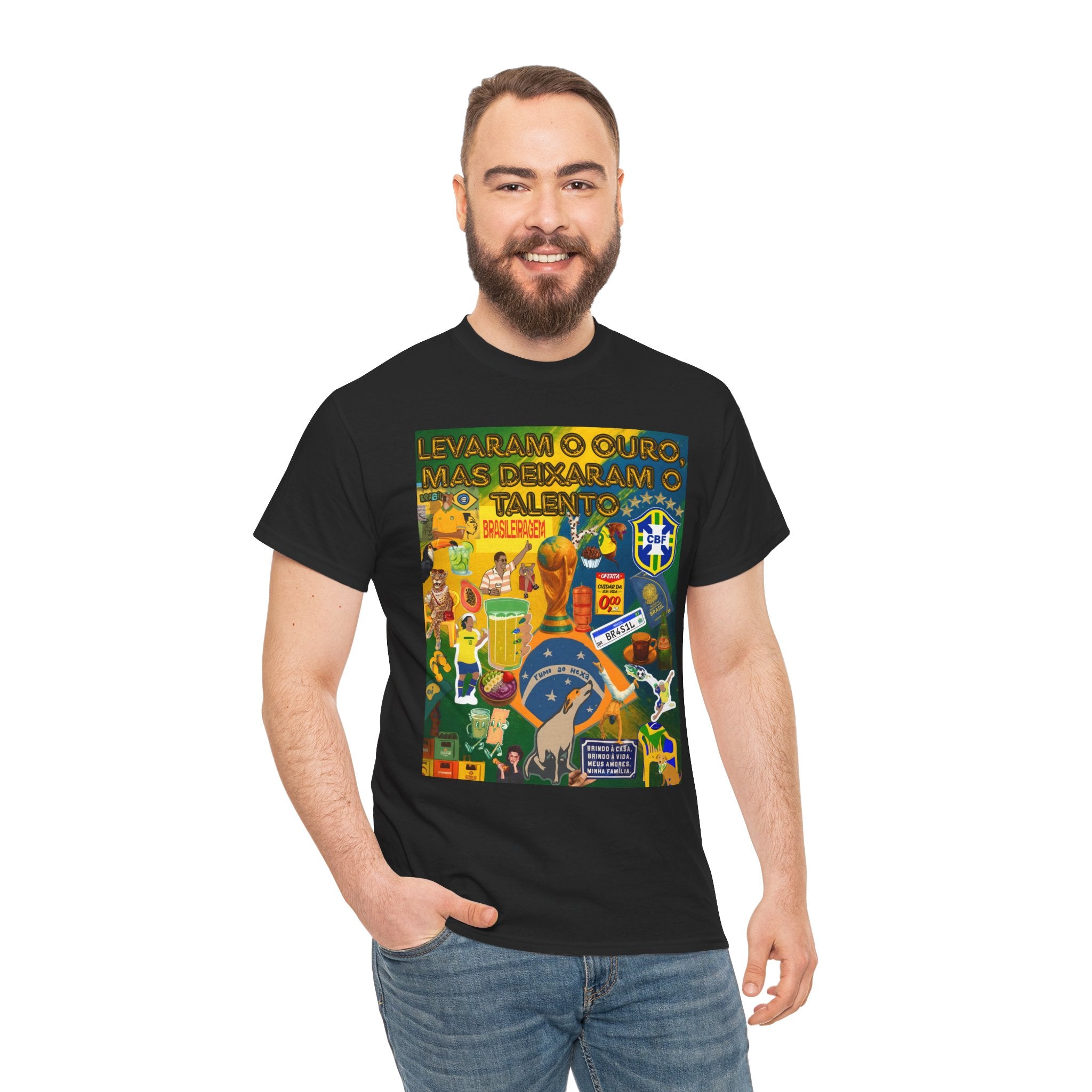 Unisex 100% Algodão OEKO-TEX®  | Brasil x Portugal