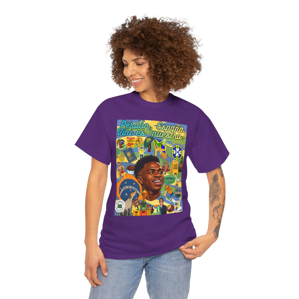 Unisex 100% Algodão OEKO-TEX®  | Brasil x Espanha