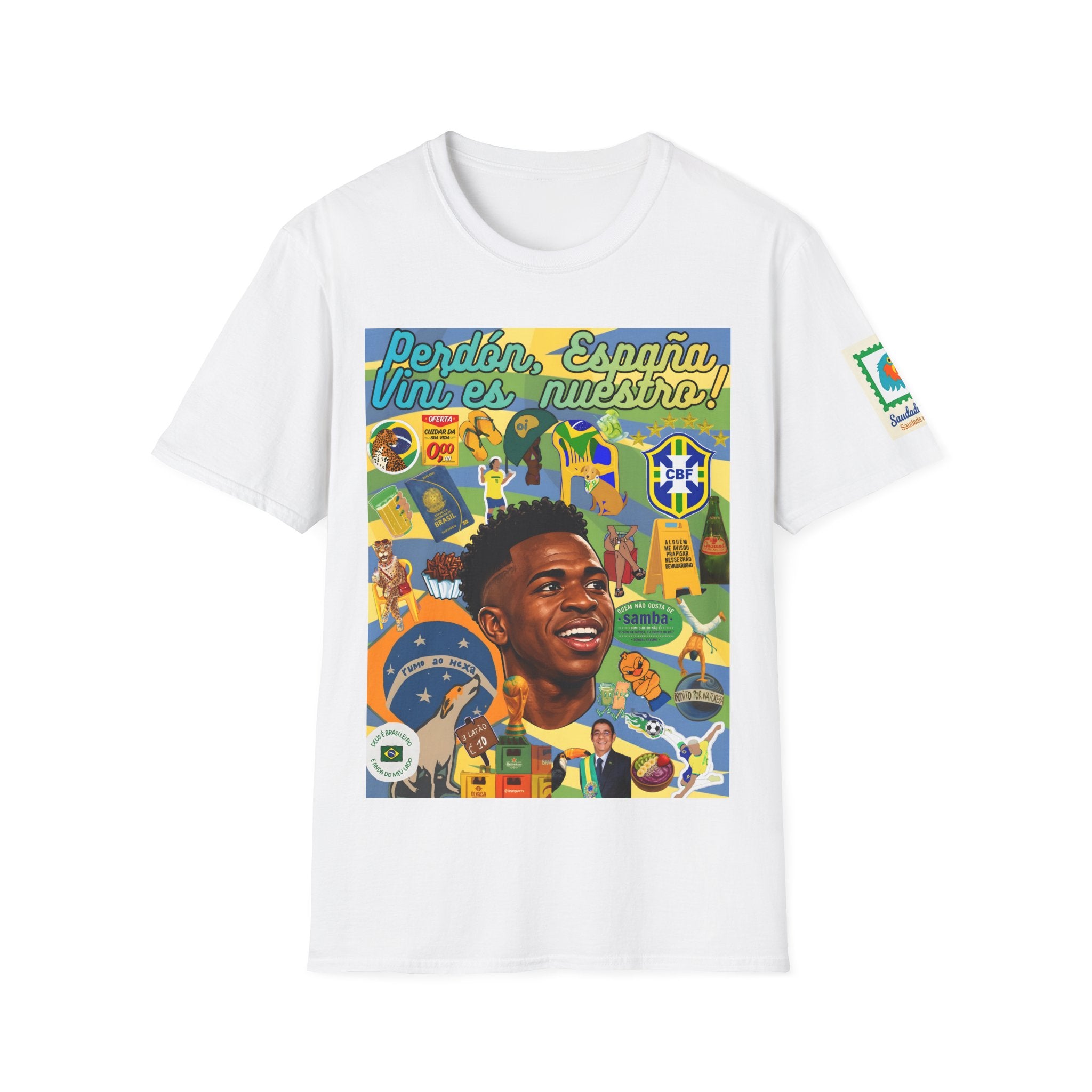 Unisex Graphic T-Shirt | Brasil x Espanha