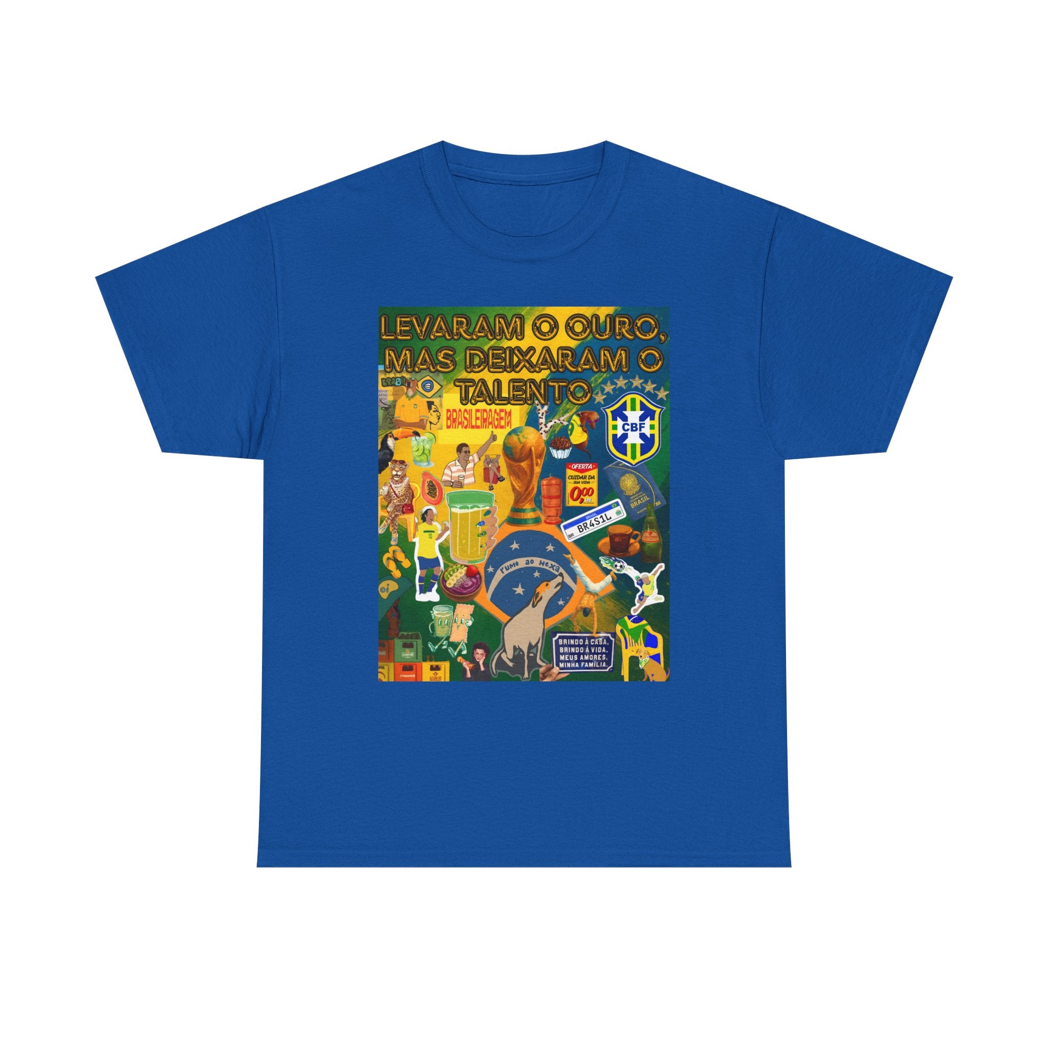 Unisex 100% Algodão OEKO-TEX®  | Brasil x Portugal
