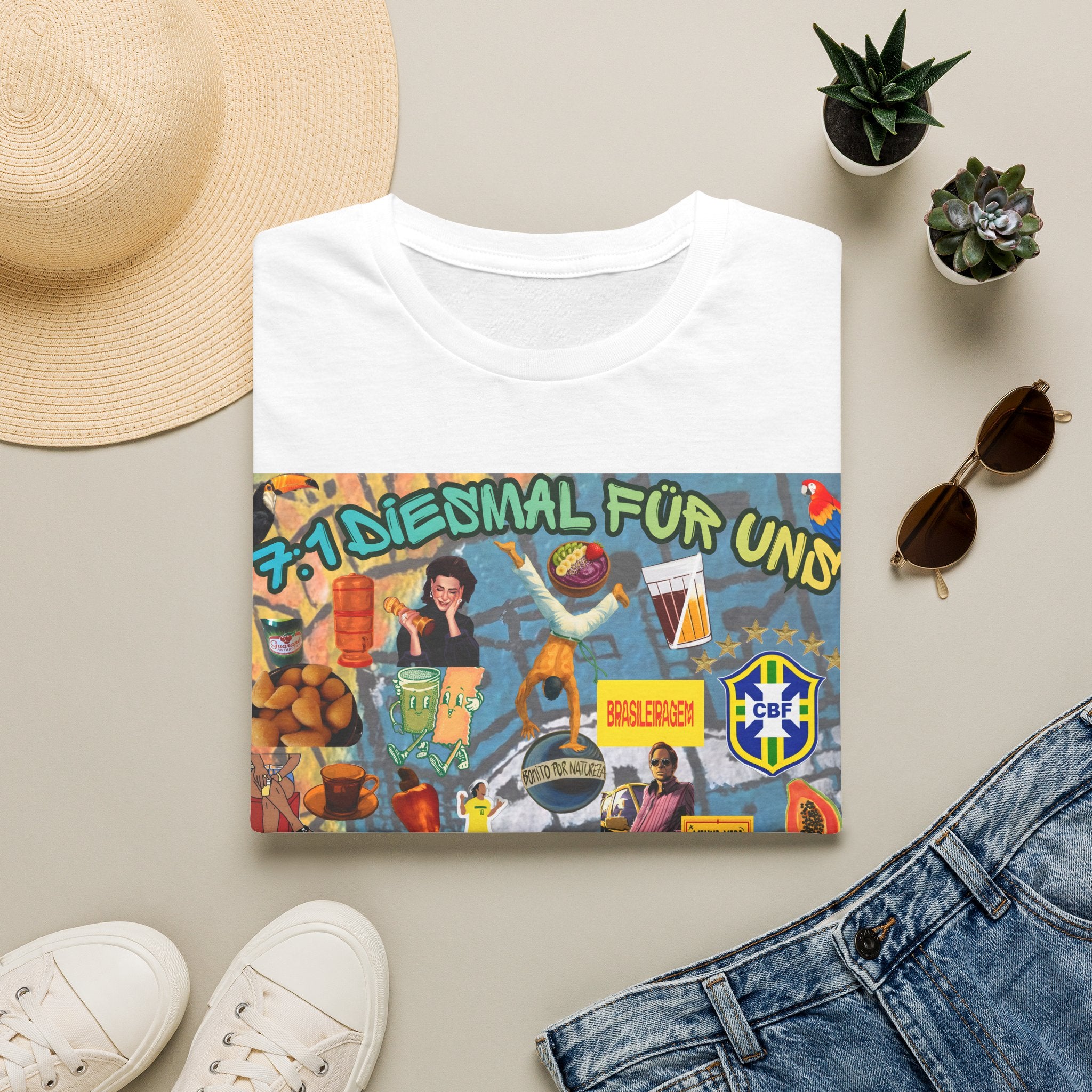 Unisex Graphic T-Shirt | Brasil x Alemanha