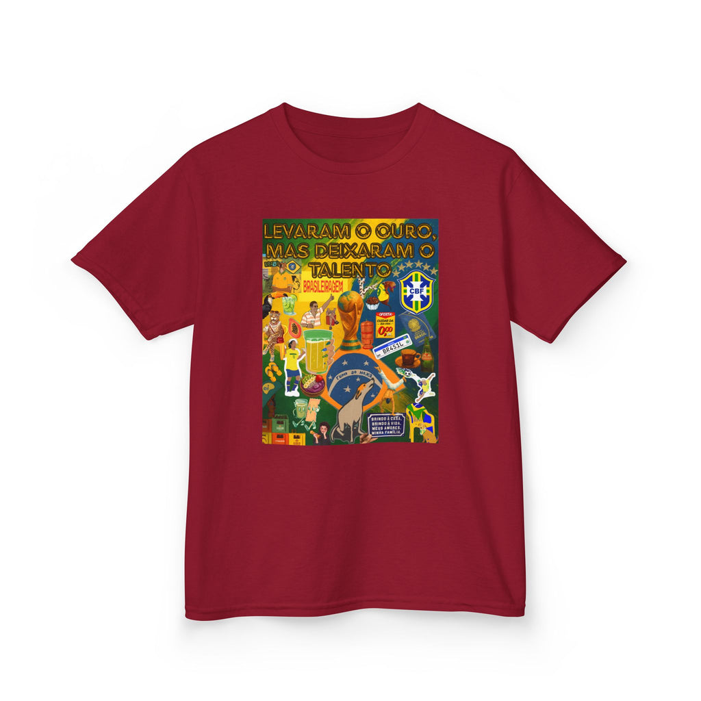 Unisex Kids 100% Algodão | Brasil x Portugal