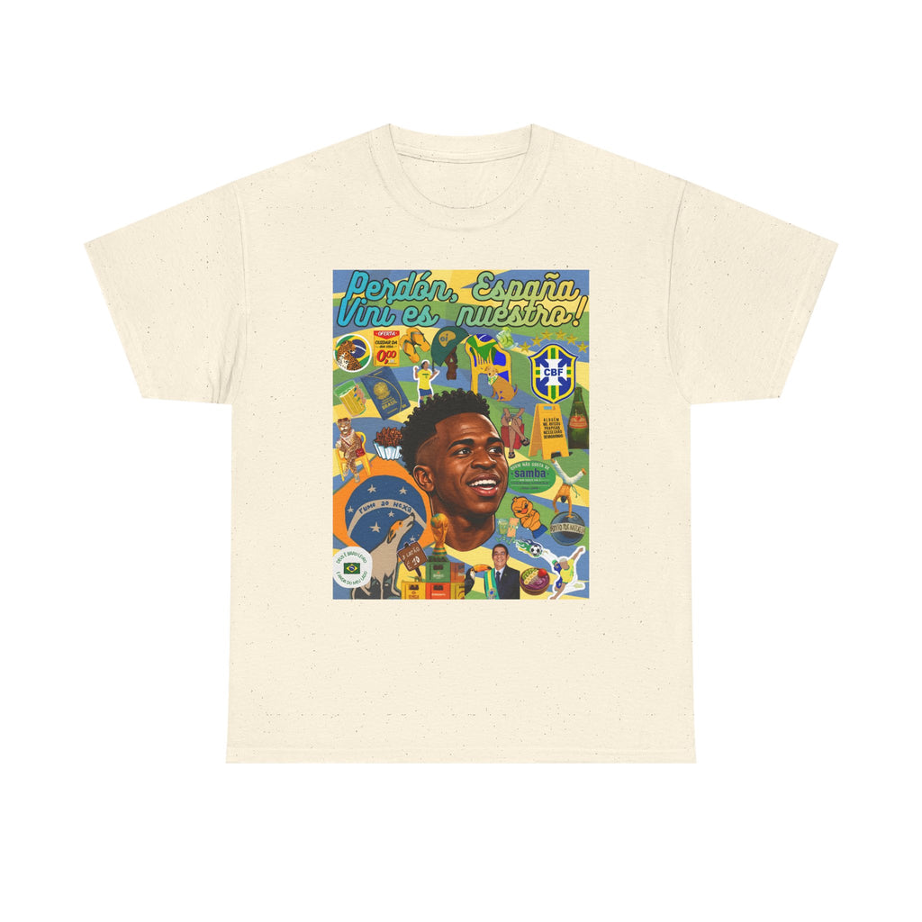 Unisex 100% Algodão OEKO-TEX®  | Brasil x Espanha