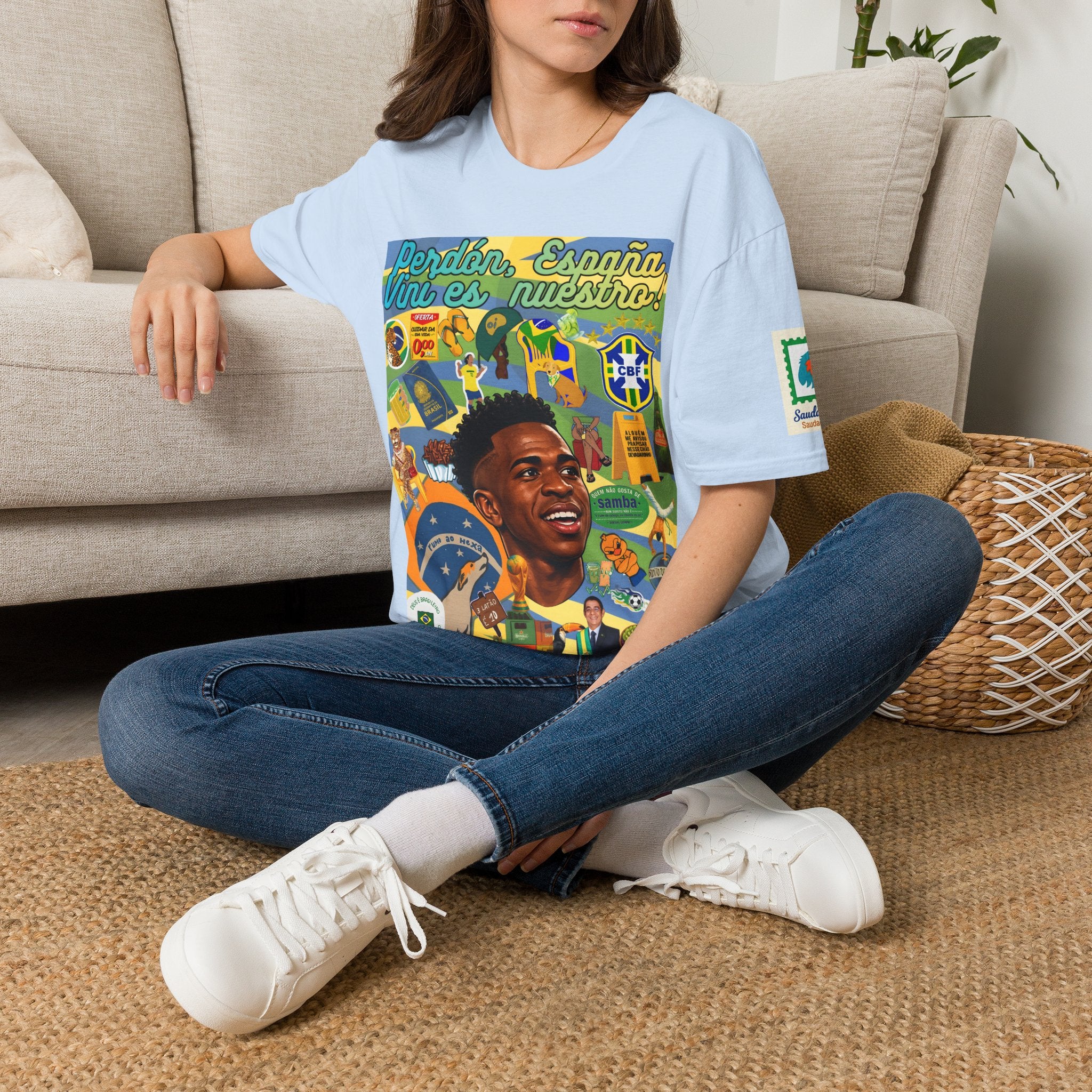 Unisex Graphic T-Shirt | Brasil x Espanha