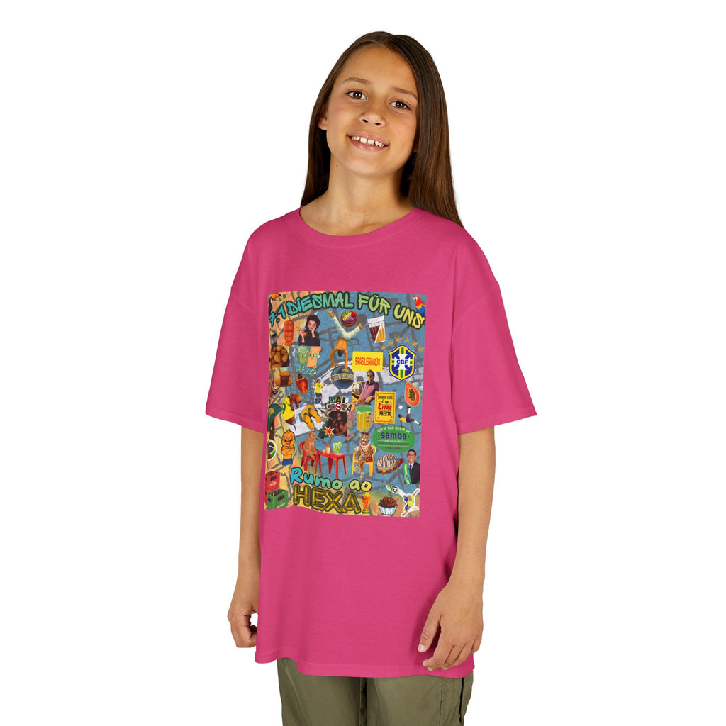 Unisex Kids 100% Algodão | Brasil x Alemanha