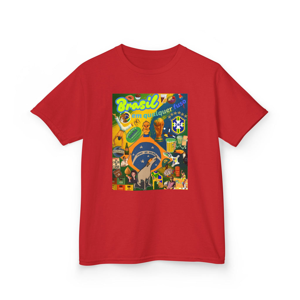 Unisex Kids 100% Algodão | Brasil em qualquer fuso!