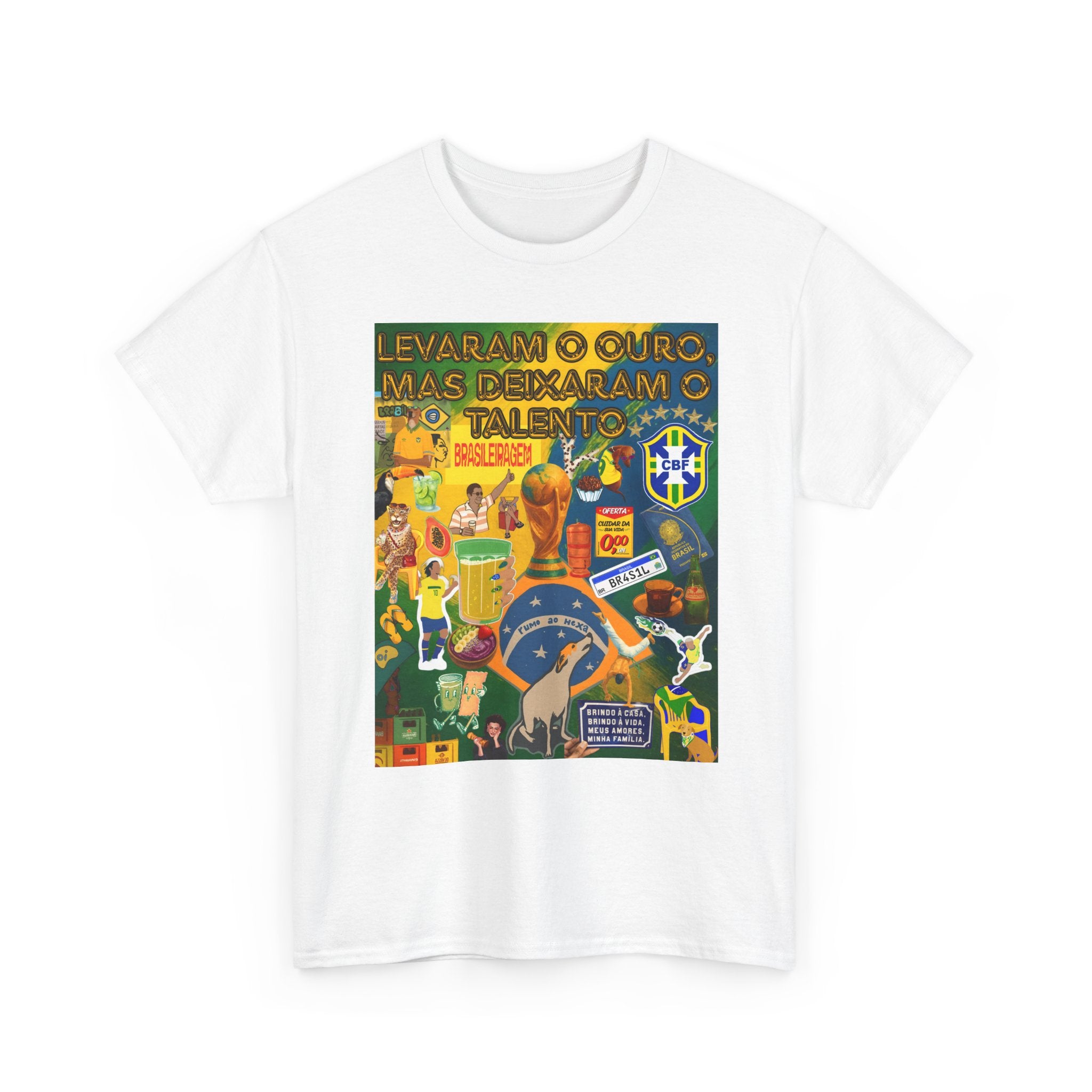 Unisex 100% Algodão OEKO-TEX®  | Brasil x Portugal