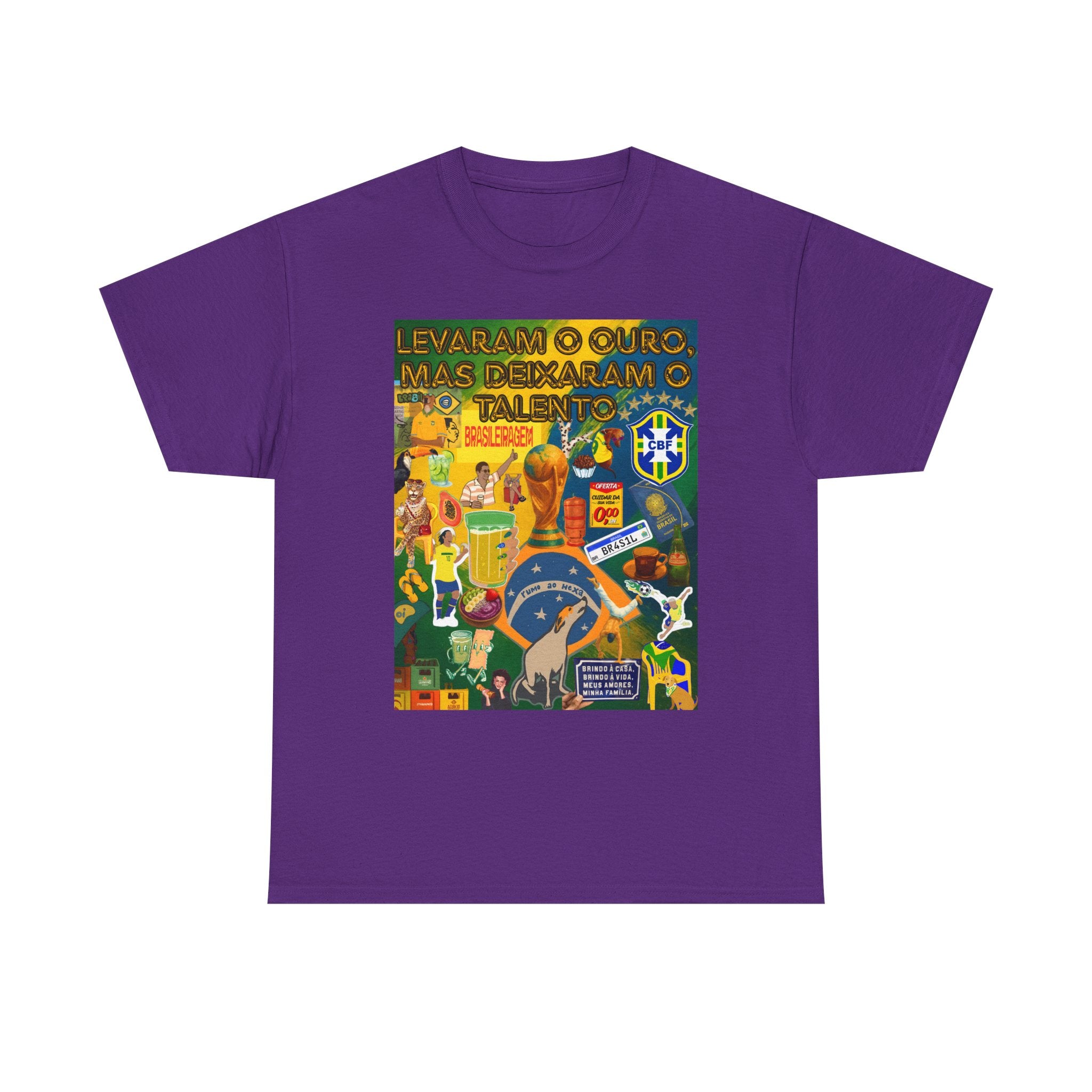 Unisex 100% Algodão OEKO-TEX®  | Brasil x Portugal