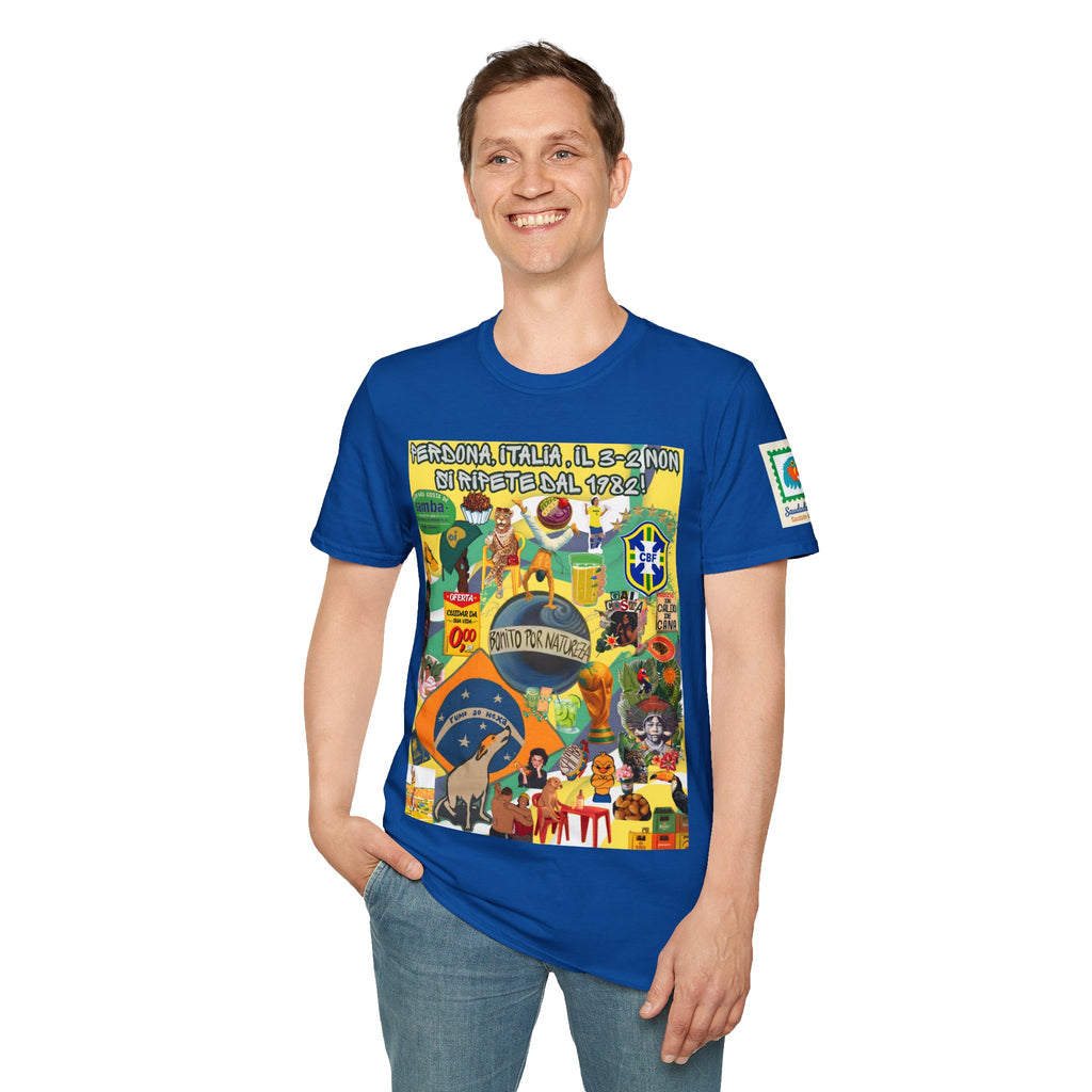Unisex Graphic T-Shirt | Brasil x Itália