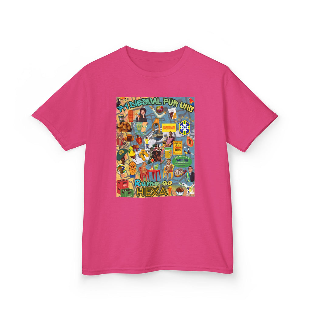 Unisex Kids 100% Algodão | Brasil x Alemanha