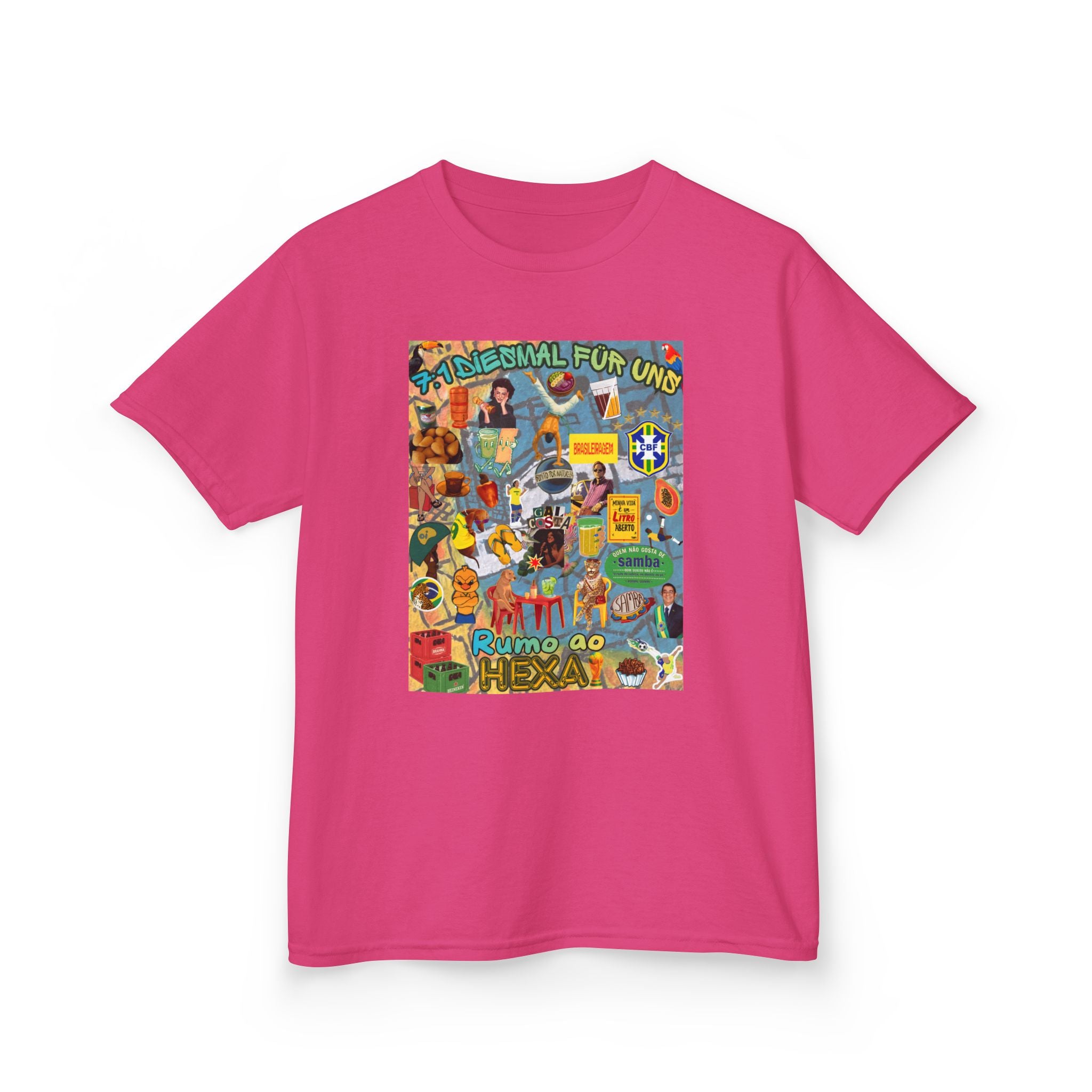 Unisex Kids 100% Algodão | Brasil x Alemanha