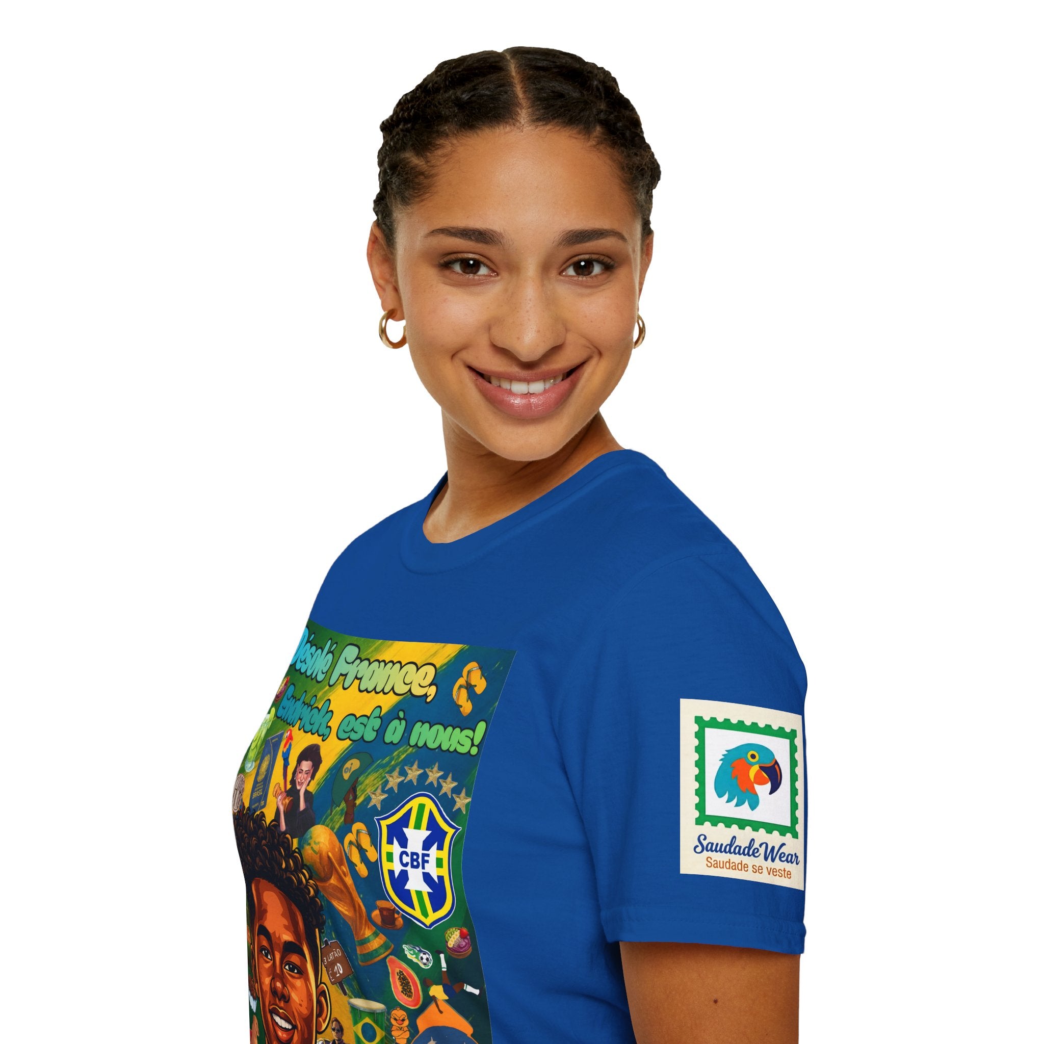 Unisex Graphic T-Shirt | Brasil x França