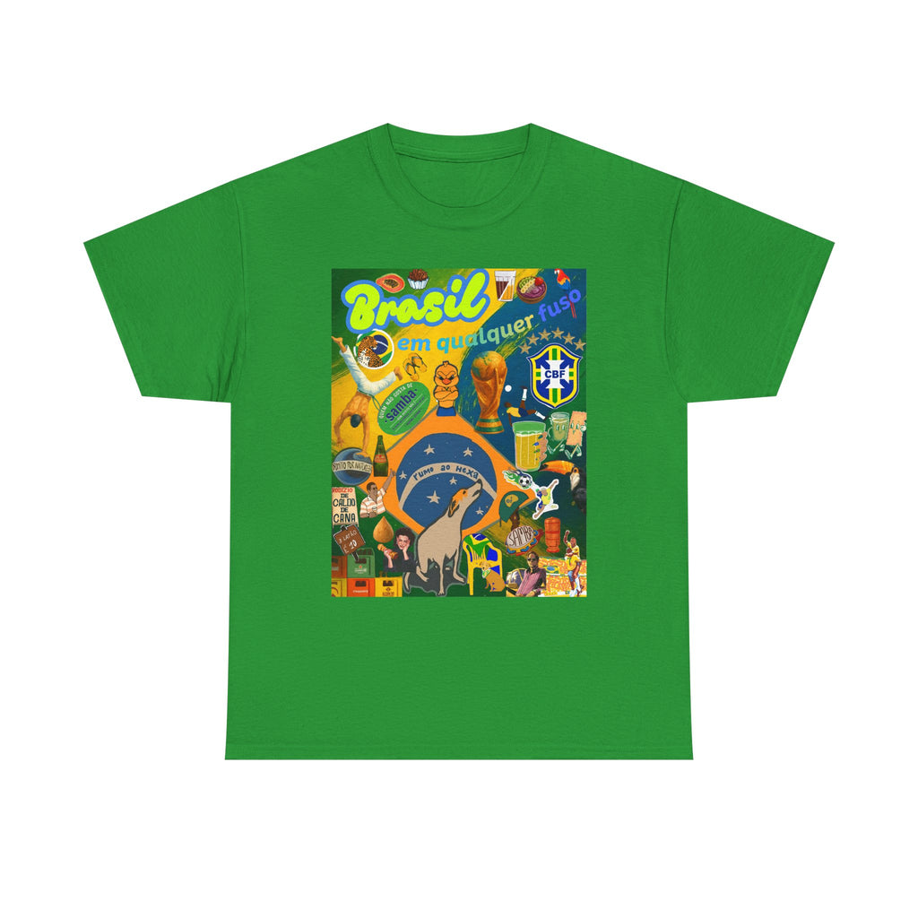 Unisex 100% Algodão OEKO-TEX®  | Brasil em qualquer fuso!