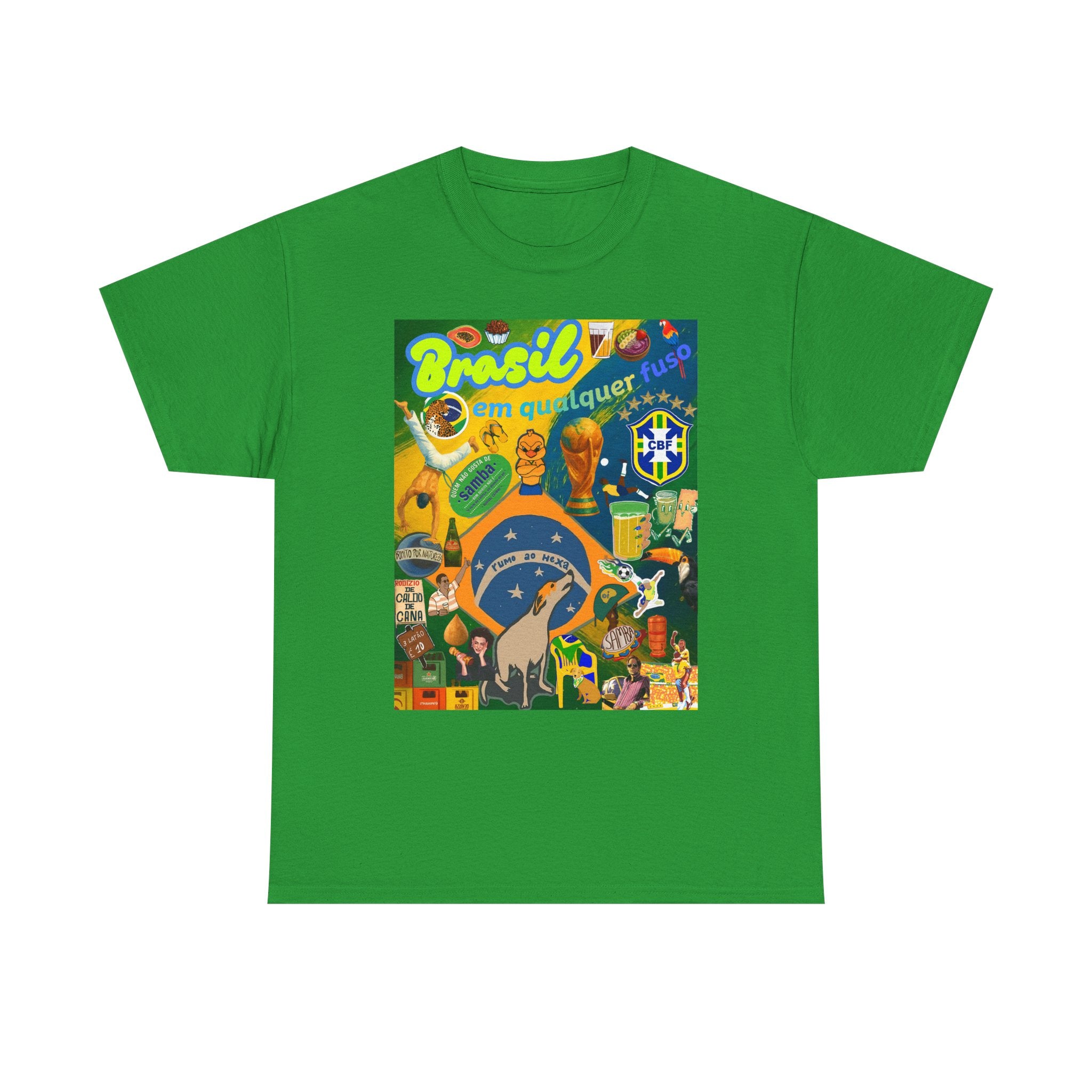 Unisex 100% Algodão OEKO-TEX®  | Brasil em qualquer fuso!