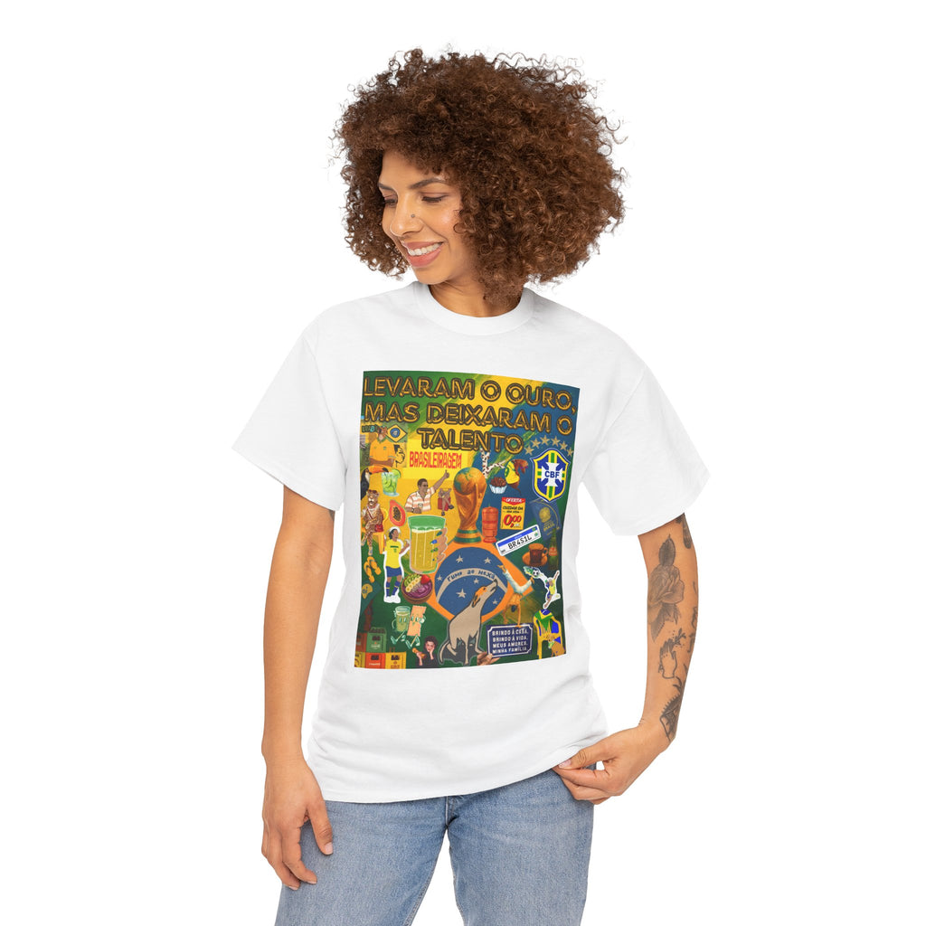 Unisex 100% Algodão OEKO-TEX®  | Brasil x Portugal
