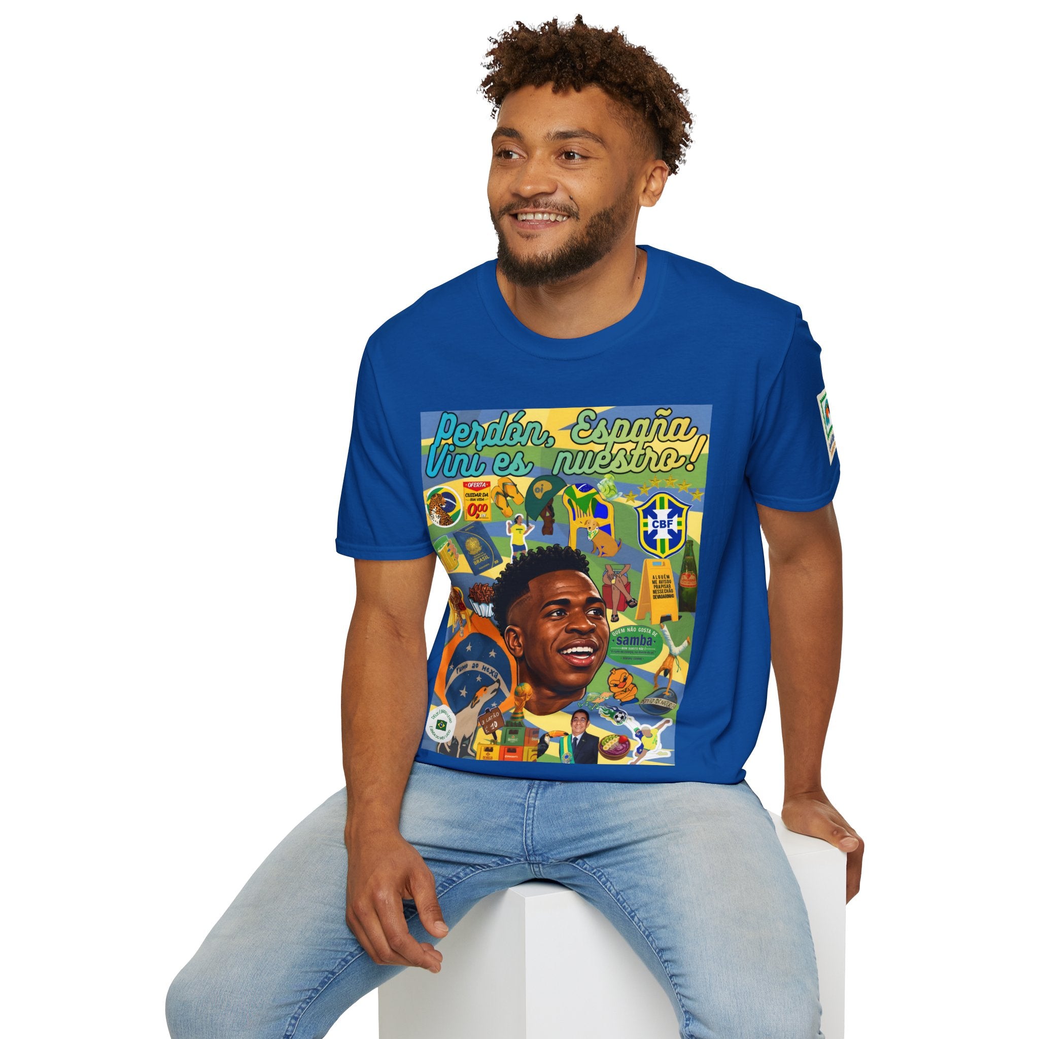 Unisex Graphic T-Shirt | Brasil x Espanha