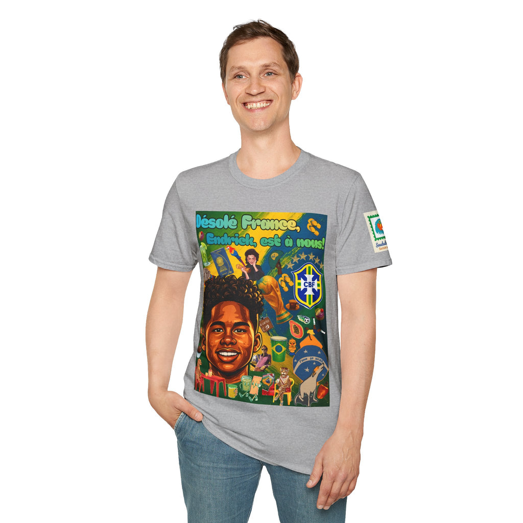 Unisex Graphic T-Shirt | Brasil x França