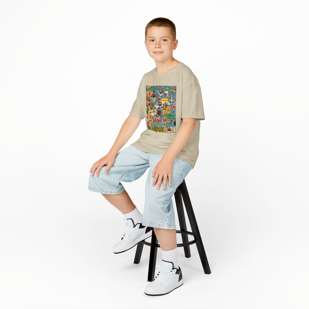 Unisex Kids 100% Algodão | Brasil x Alemanha