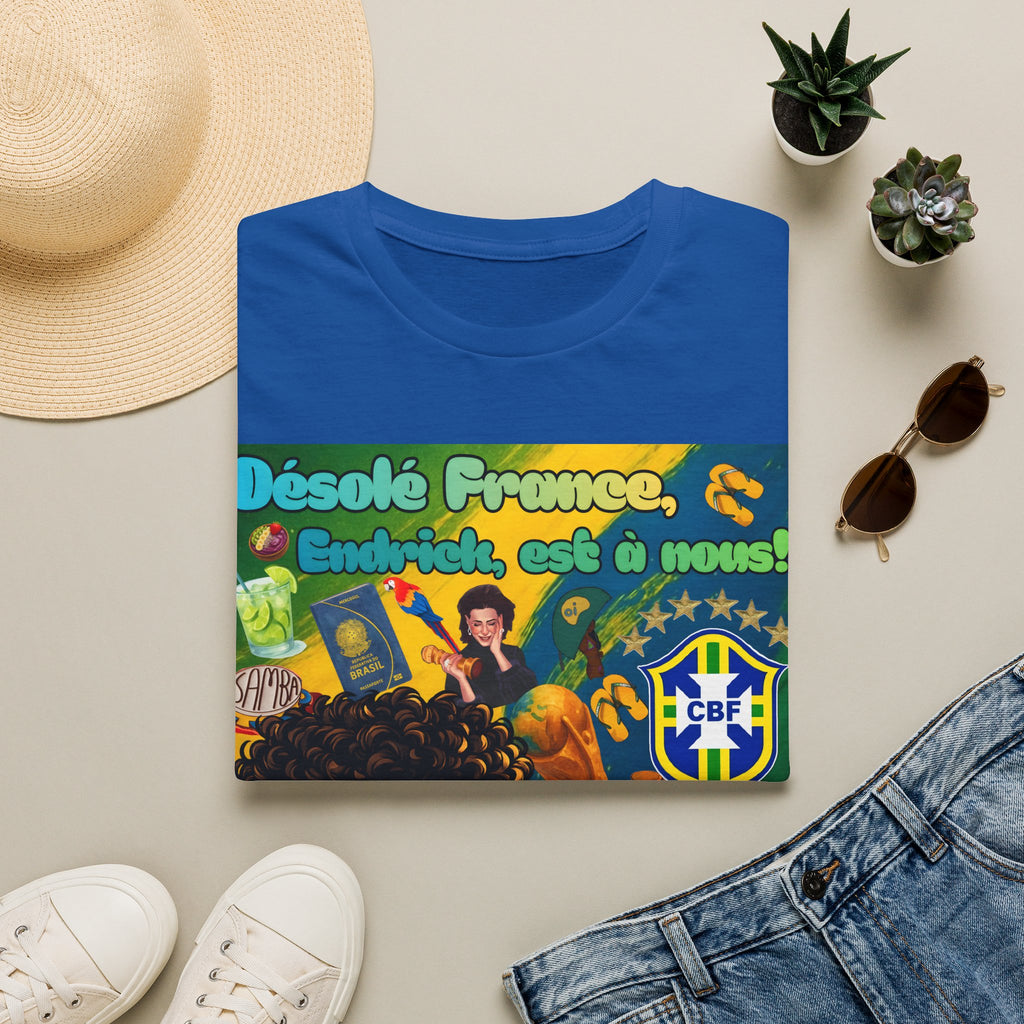 Unisex Graphic T-Shirt | Brasil x França