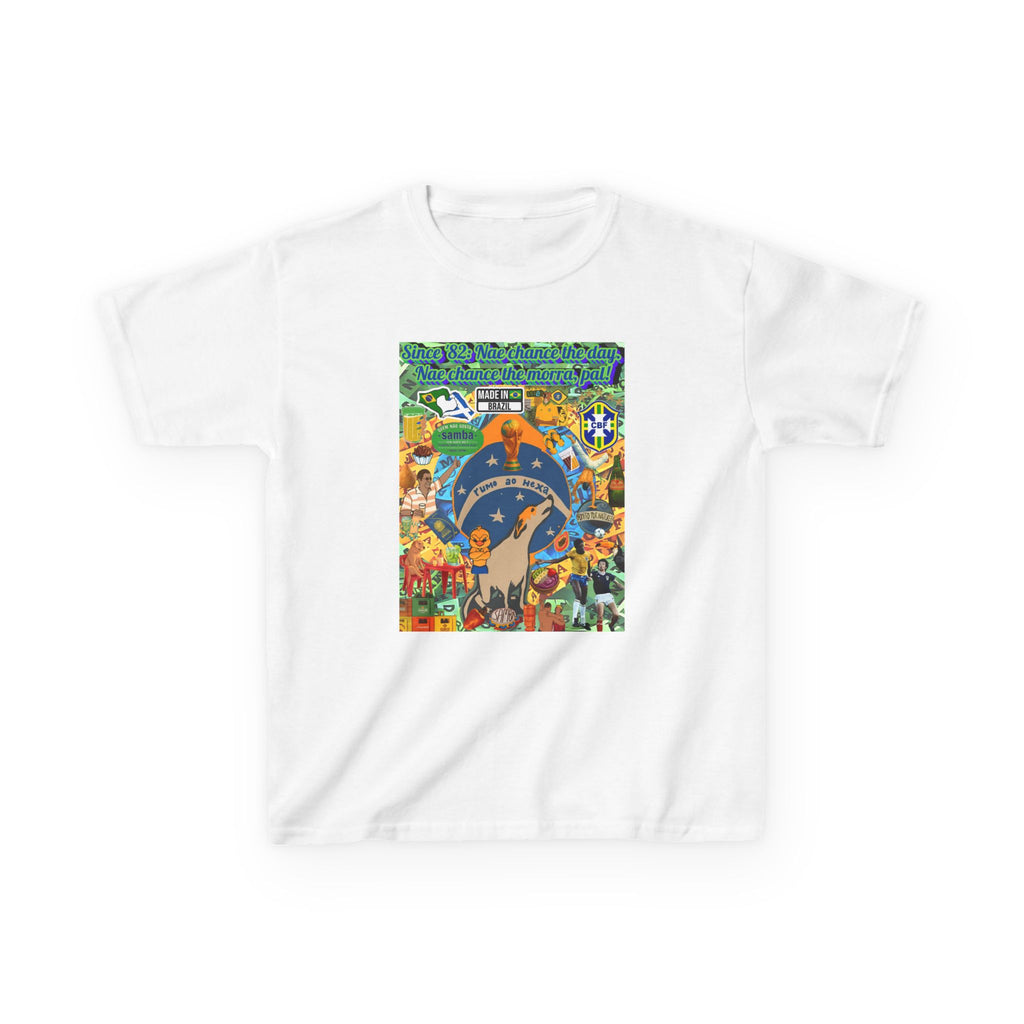Unisex Kids 100% Algodão- Brasil x Escócia