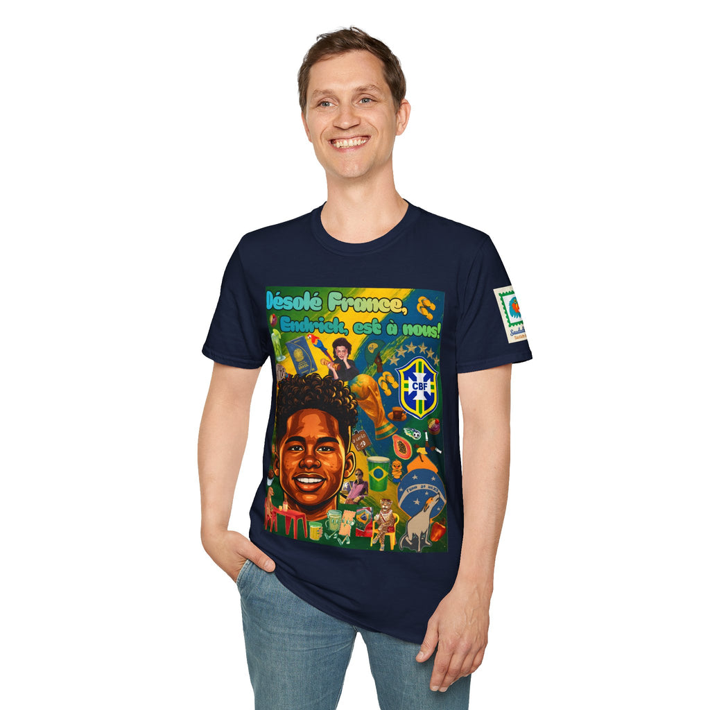 Unisex Graphic T-Shirt | Brasil x França
