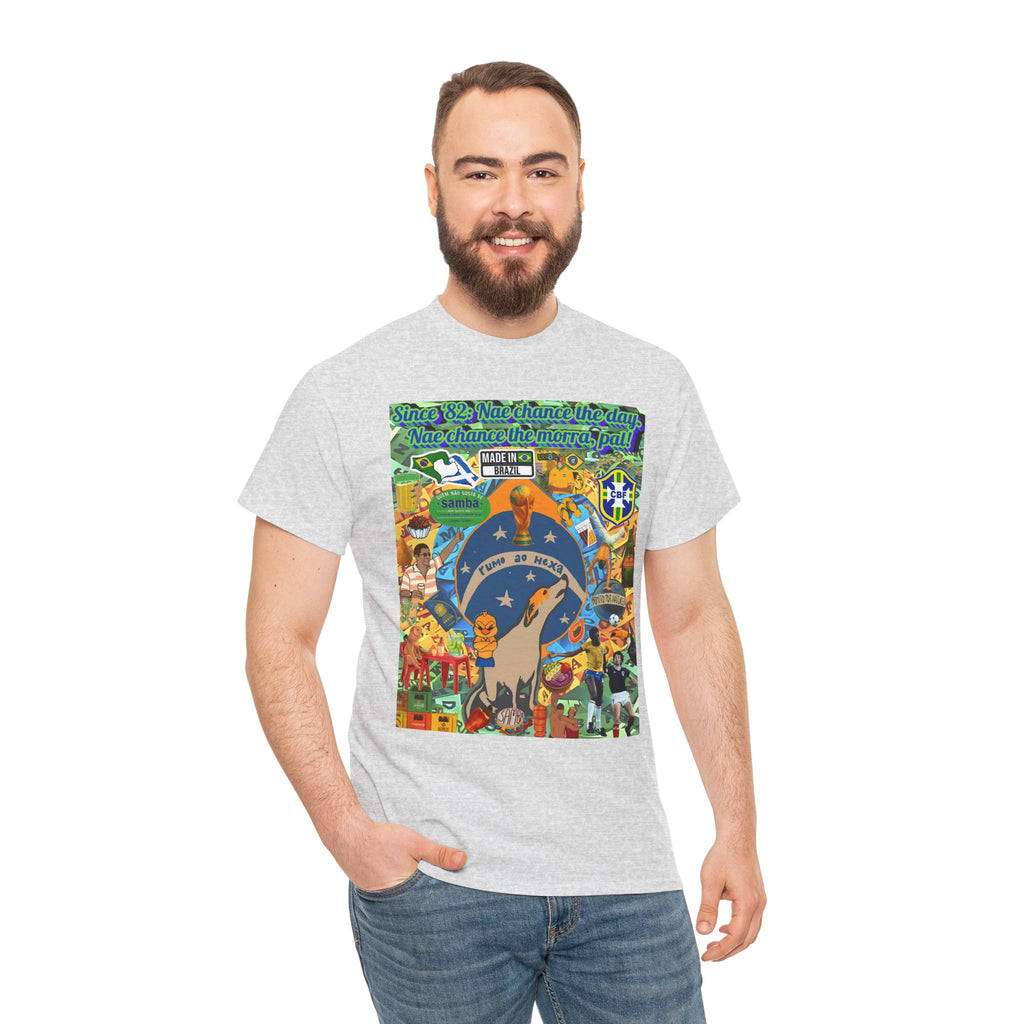 Unisex 100% Algodão OEKO-TEX® | Brasil x Escócia