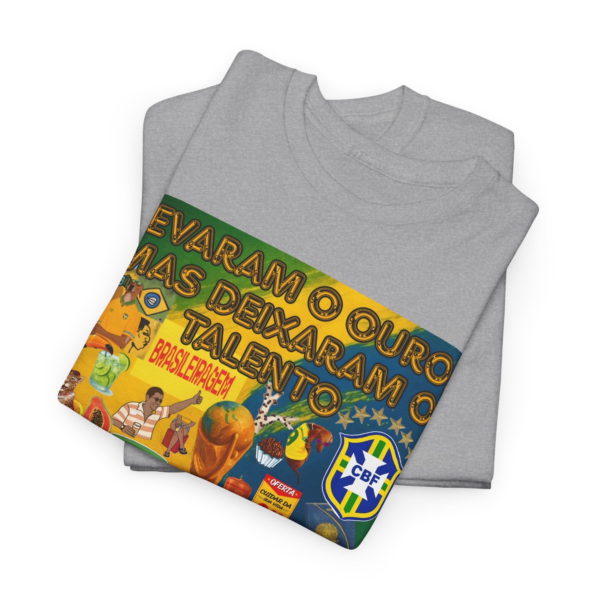 Unisex 100% Algodão OEKO-TEX®  | Brasil x Portugal
