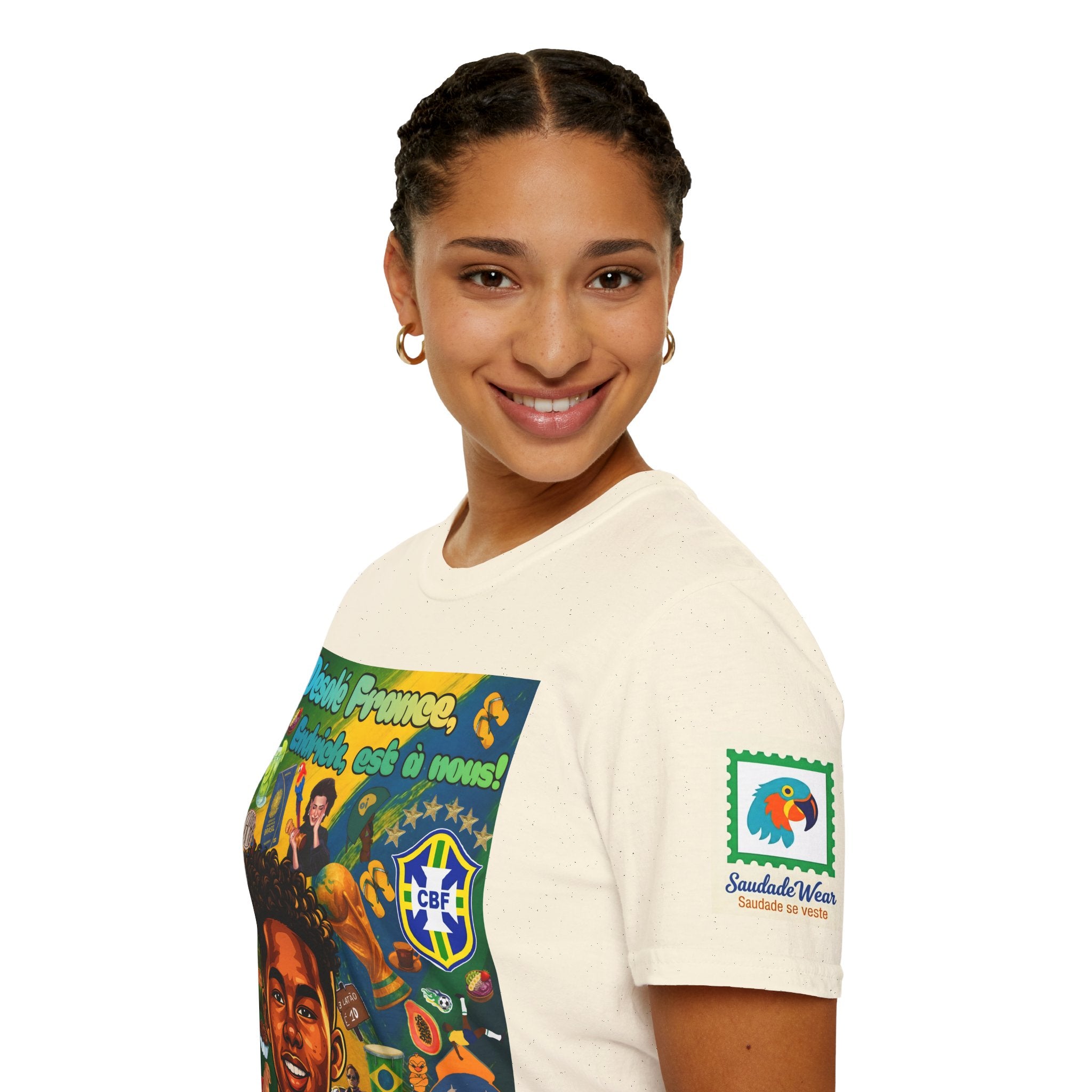 Unisex Graphic T-Shirt | Brasil x França