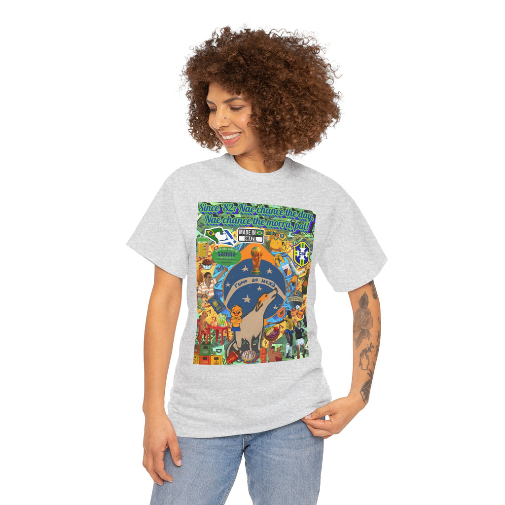 Unisex 100% Algodão OEKO-TEX® | Brasil x Escócia