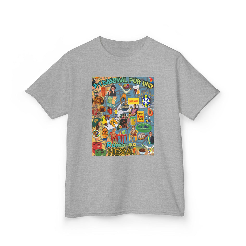 Unisex Kids 100% Algodão | Brasil x Alemanha
