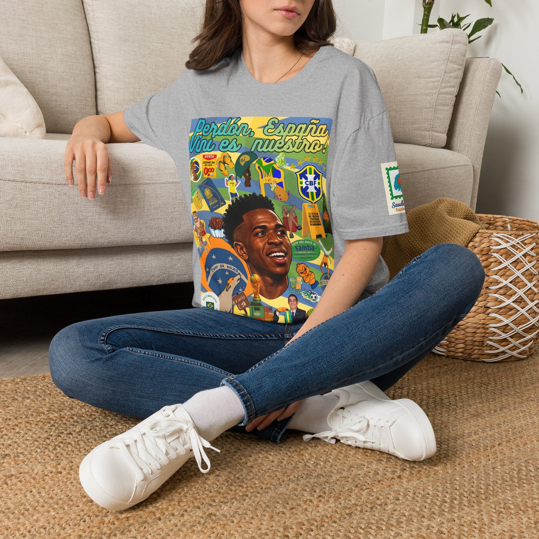 Unisex Graphic T-Shirt | Brasil x Espanha