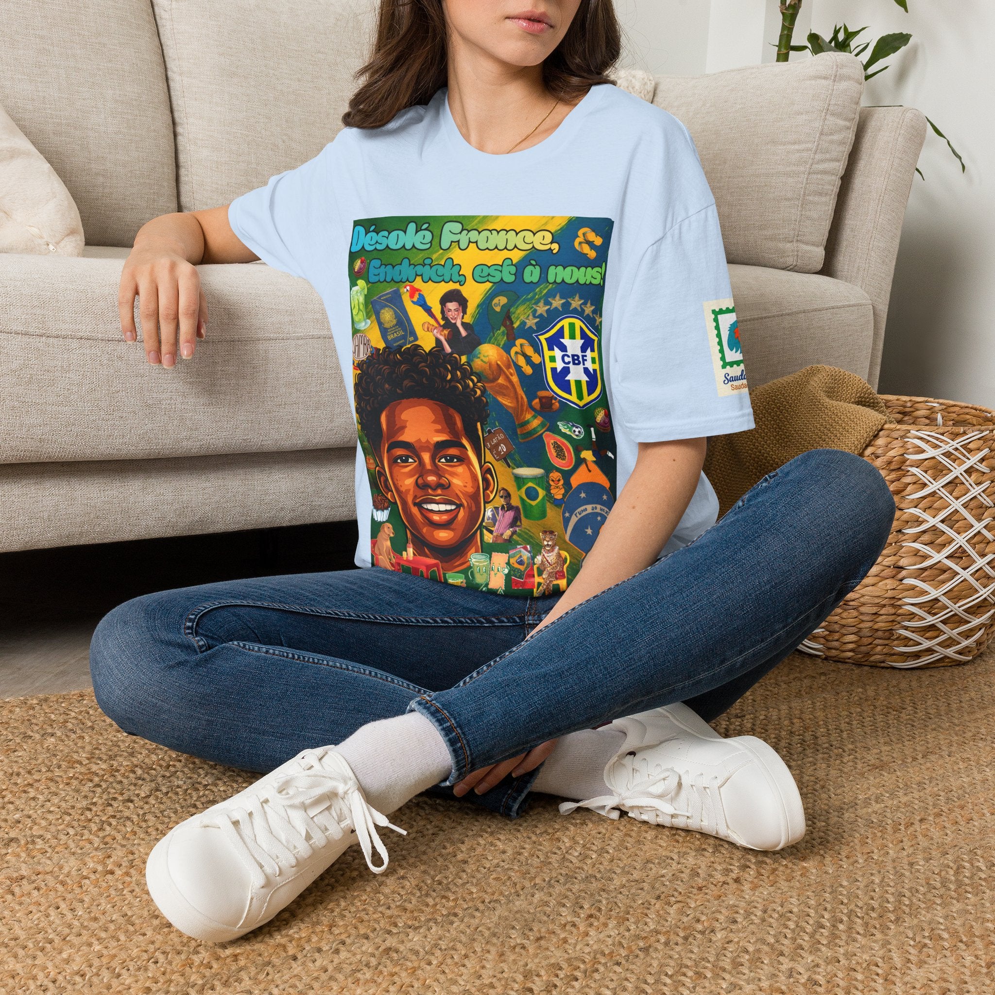 Unisex Graphic T-Shirt | Brasil x França