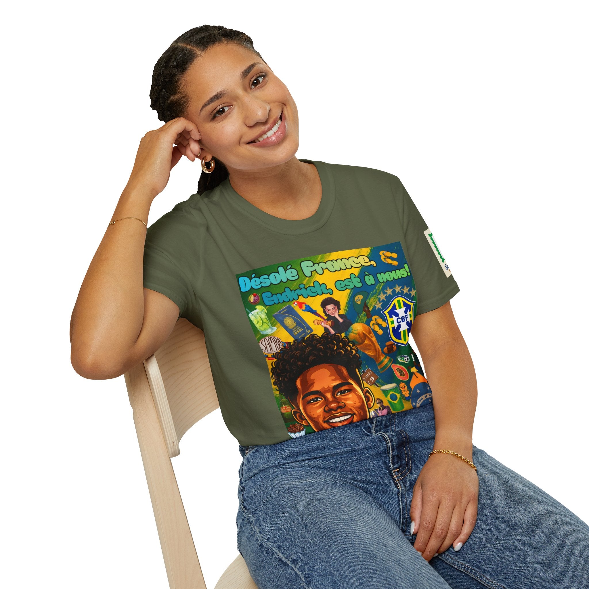 Unisex Graphic T-Shirt | Brasil x França
