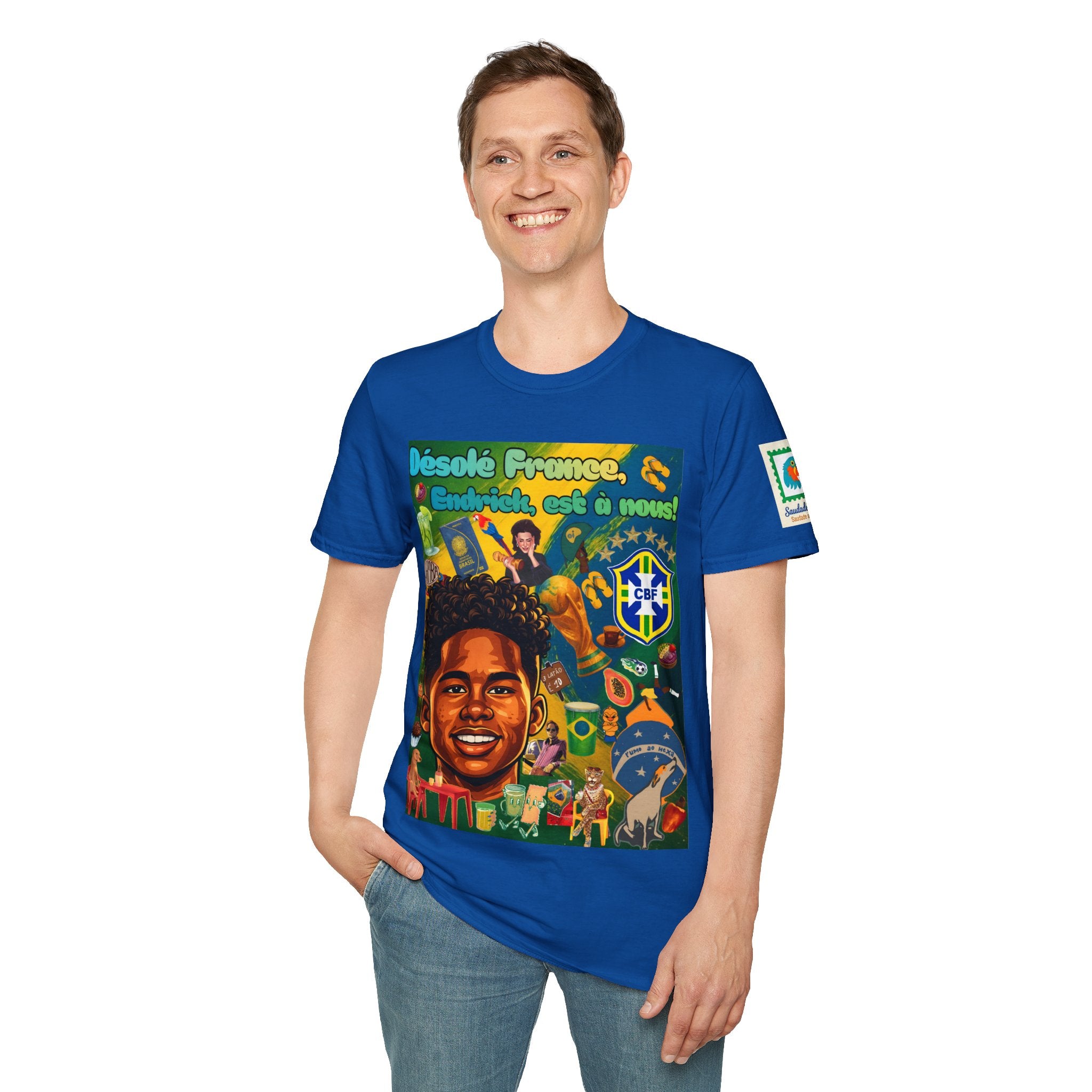Unisex Graphic T-Shirt | Brasil x França