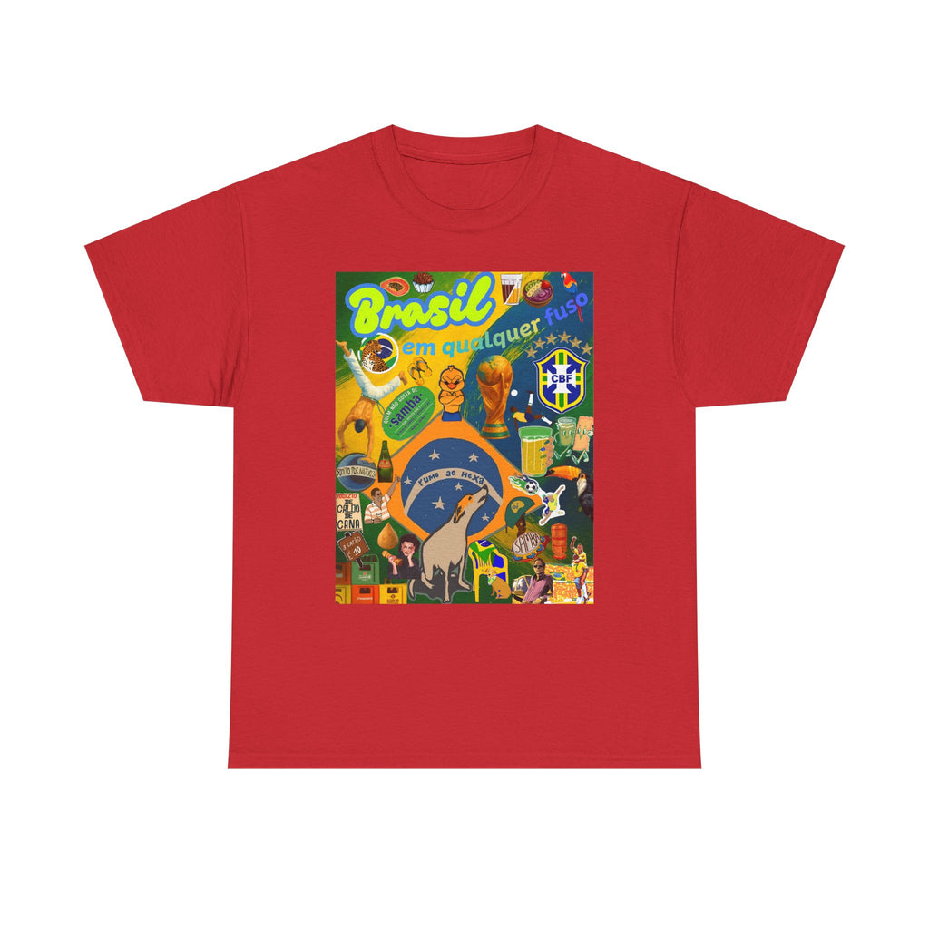 Unisex 100% Algodão OEKO-TEX®  | Brasil em qualquer fuso!