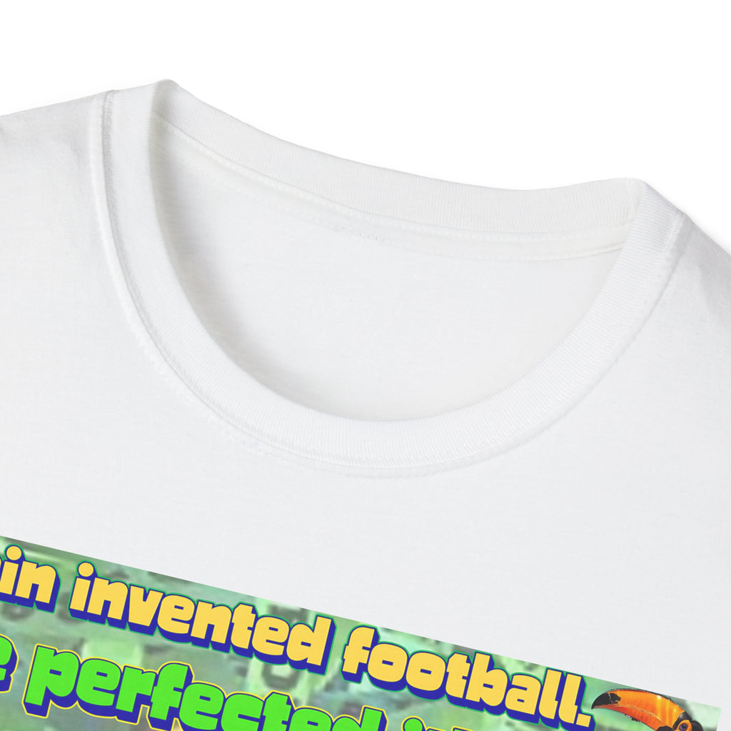Unisex Graphic T-Shirt | Brasil x Britain - O jogo nasceu lá, mas o Brasil o elevou a outro patamar!