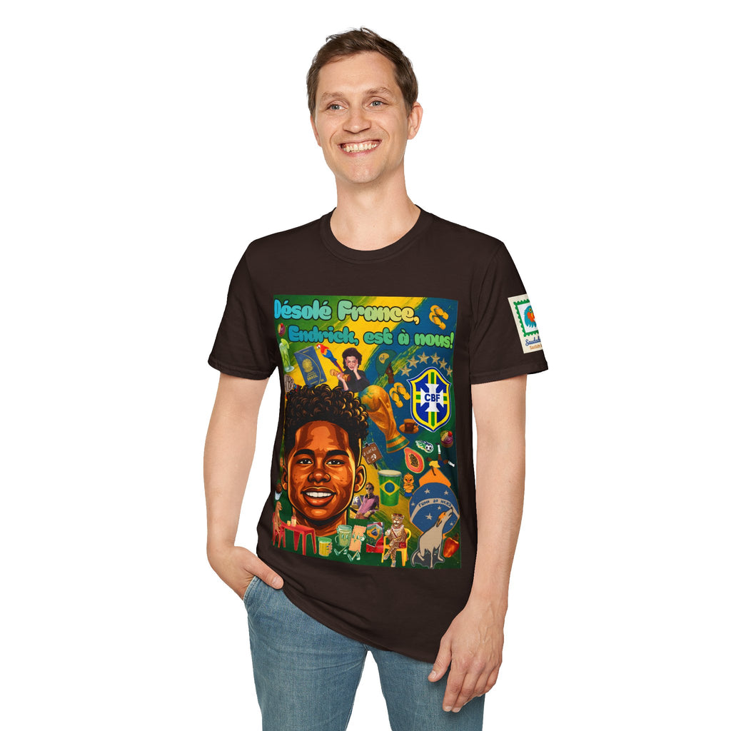 Unisex Graphic T-Shirt | Brasil x França