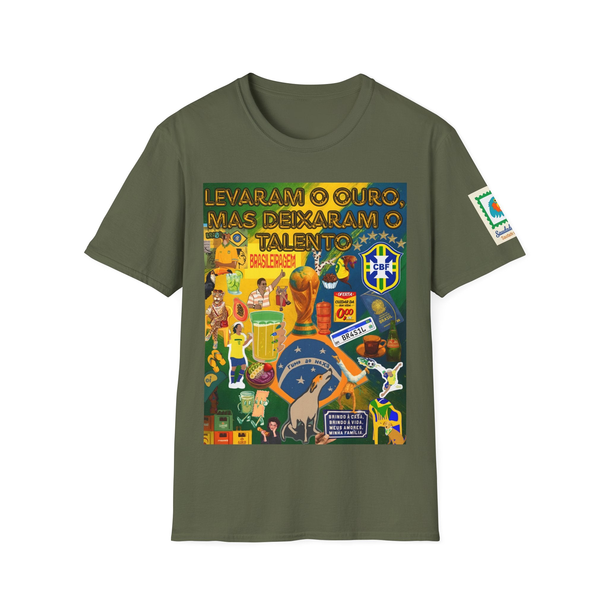 Unisex Graphic T-Shirt | Brasil x Portugal