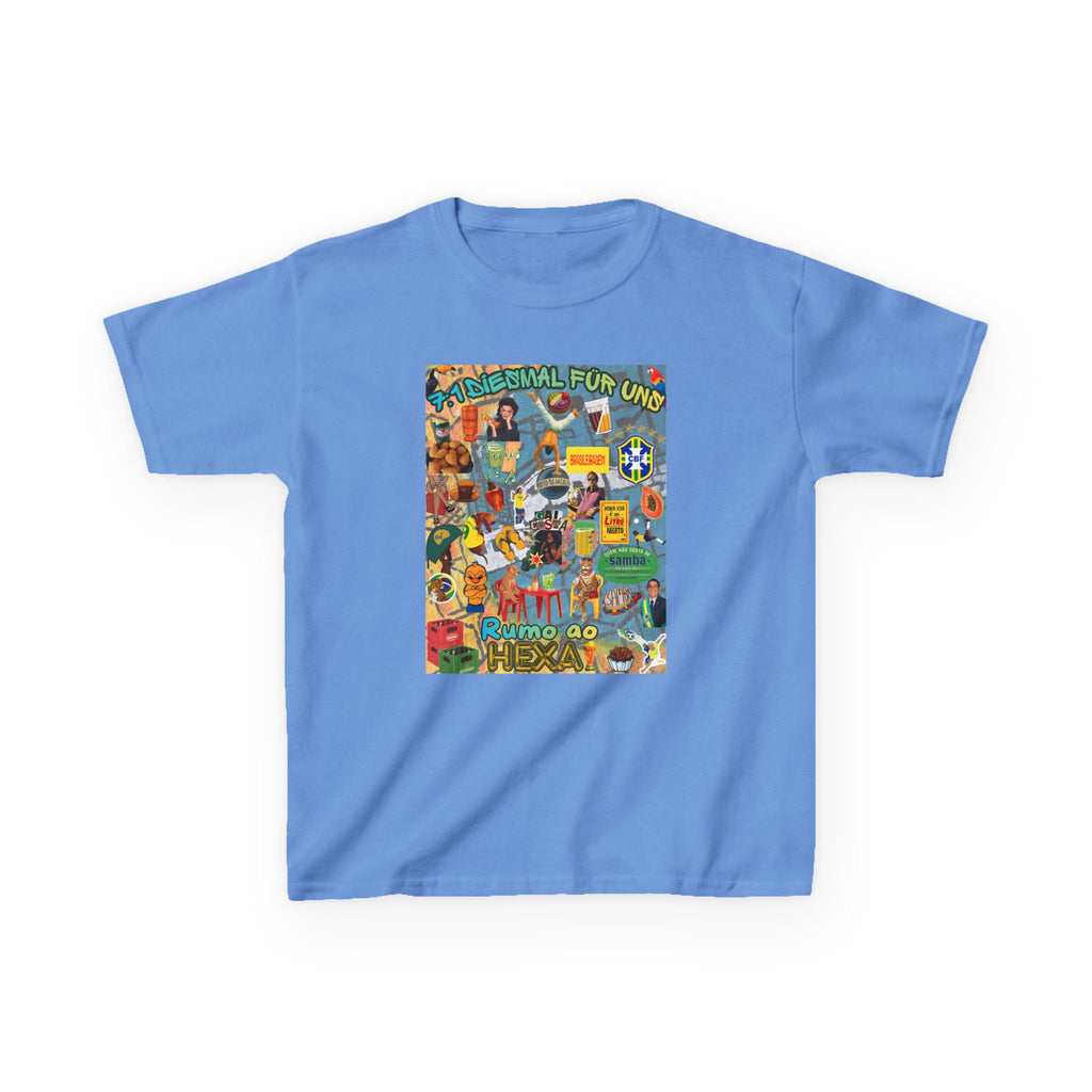 Unisex Kids 100% Algodão | Brasil x Alemanha