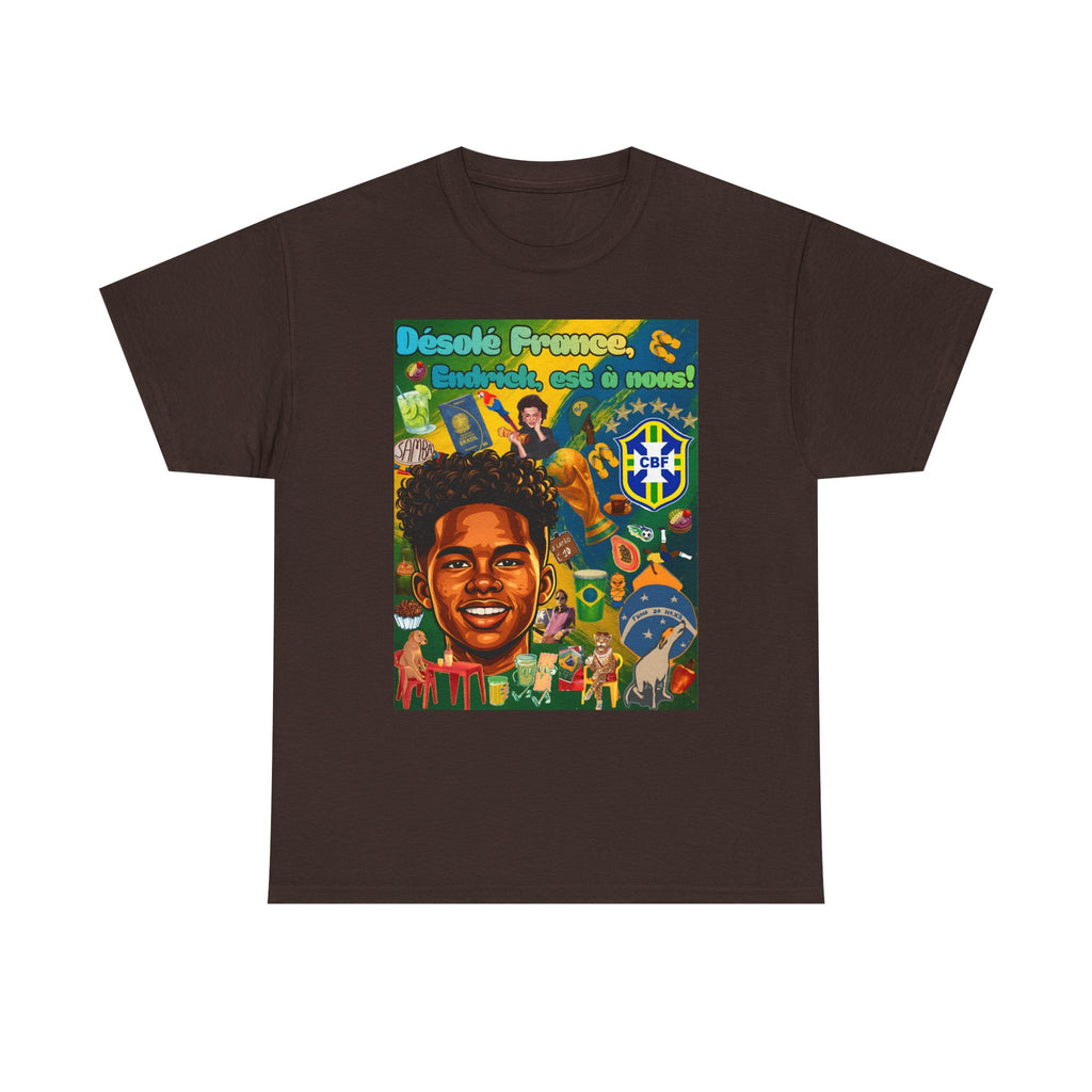 Unisex 100% Algodão OEKO-TEX®  | Brasil x França