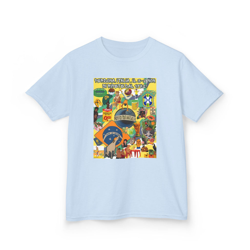 Unisex Kids 100% Algodão | Brasil x Itália