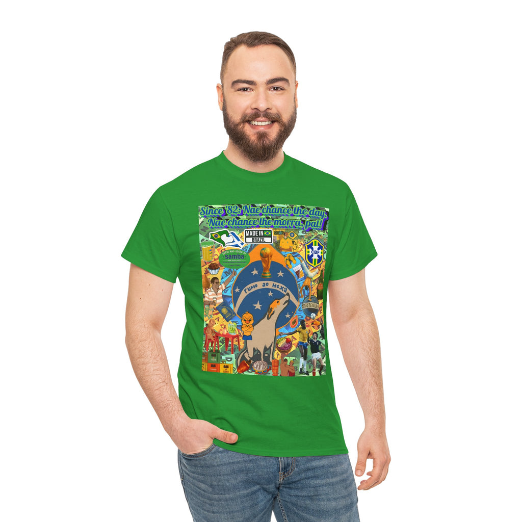 Unisex 100% Algodão OEKO-TEX® | Brasil x Escócia