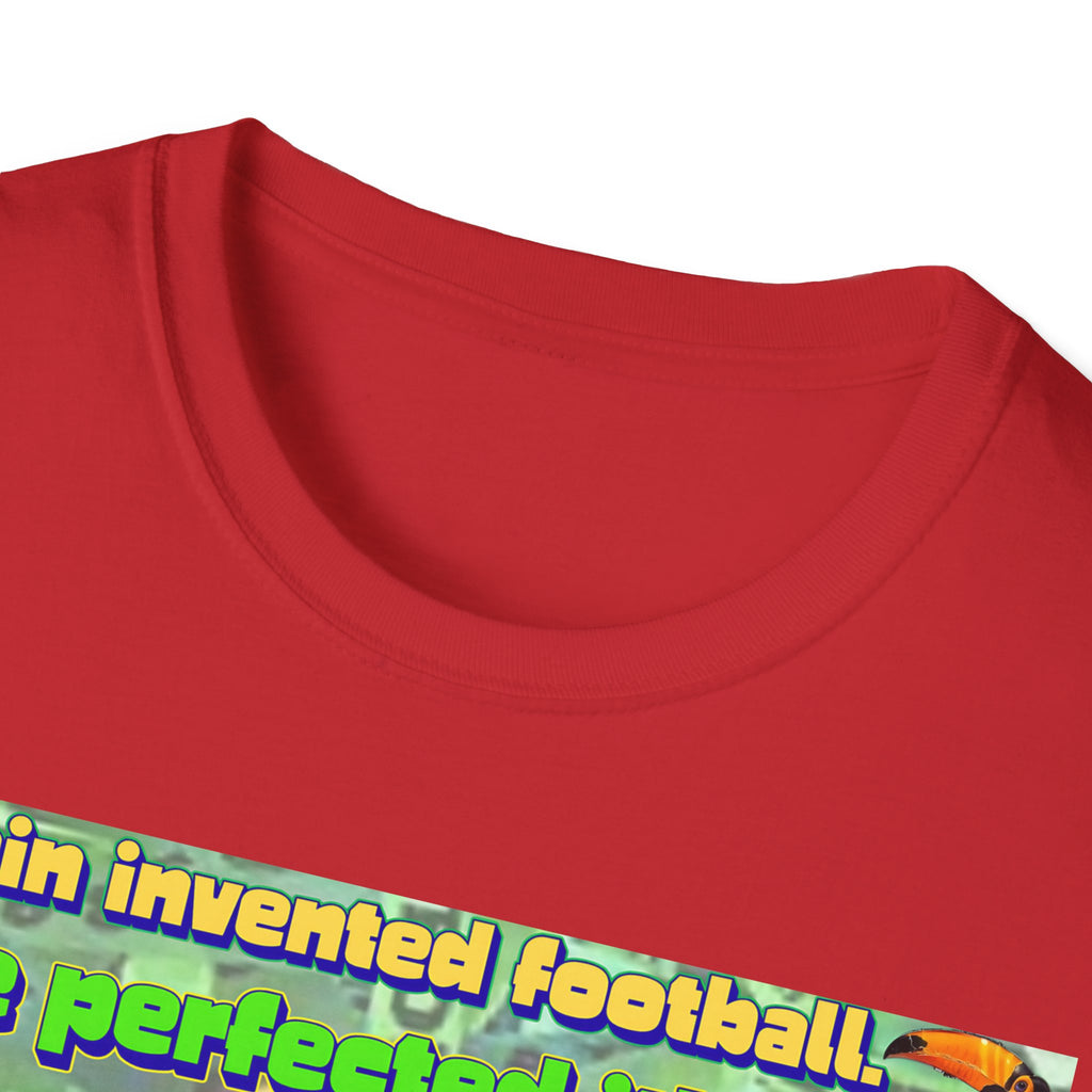 Unisex Graphic T-Shirt | Brasil x Britain - O jogo nasceu lá, mas o Brasil o elevou a outro patamar!
