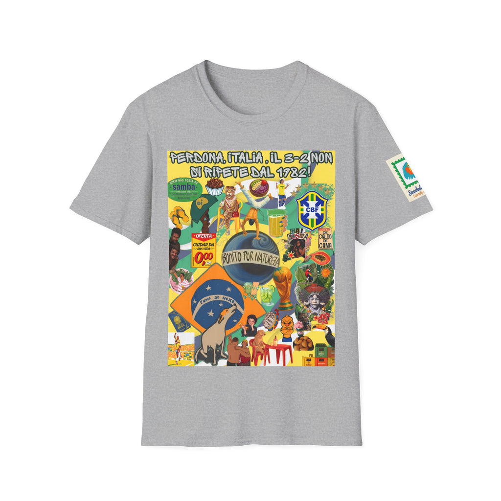 Unisex Graphic T-Shirt | Brasil x Itália