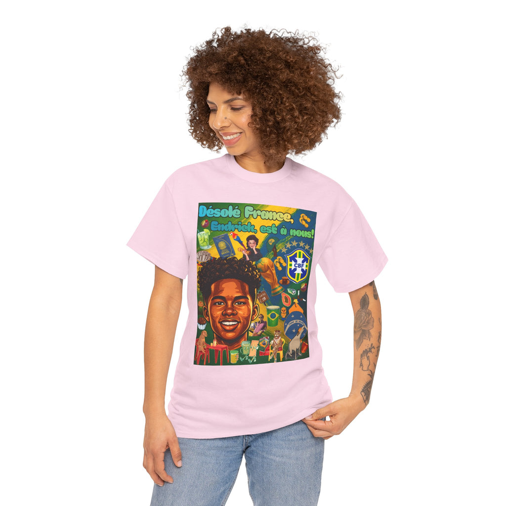 Unisex 100% Algodão OEKO-TEX®  | Brasil x França