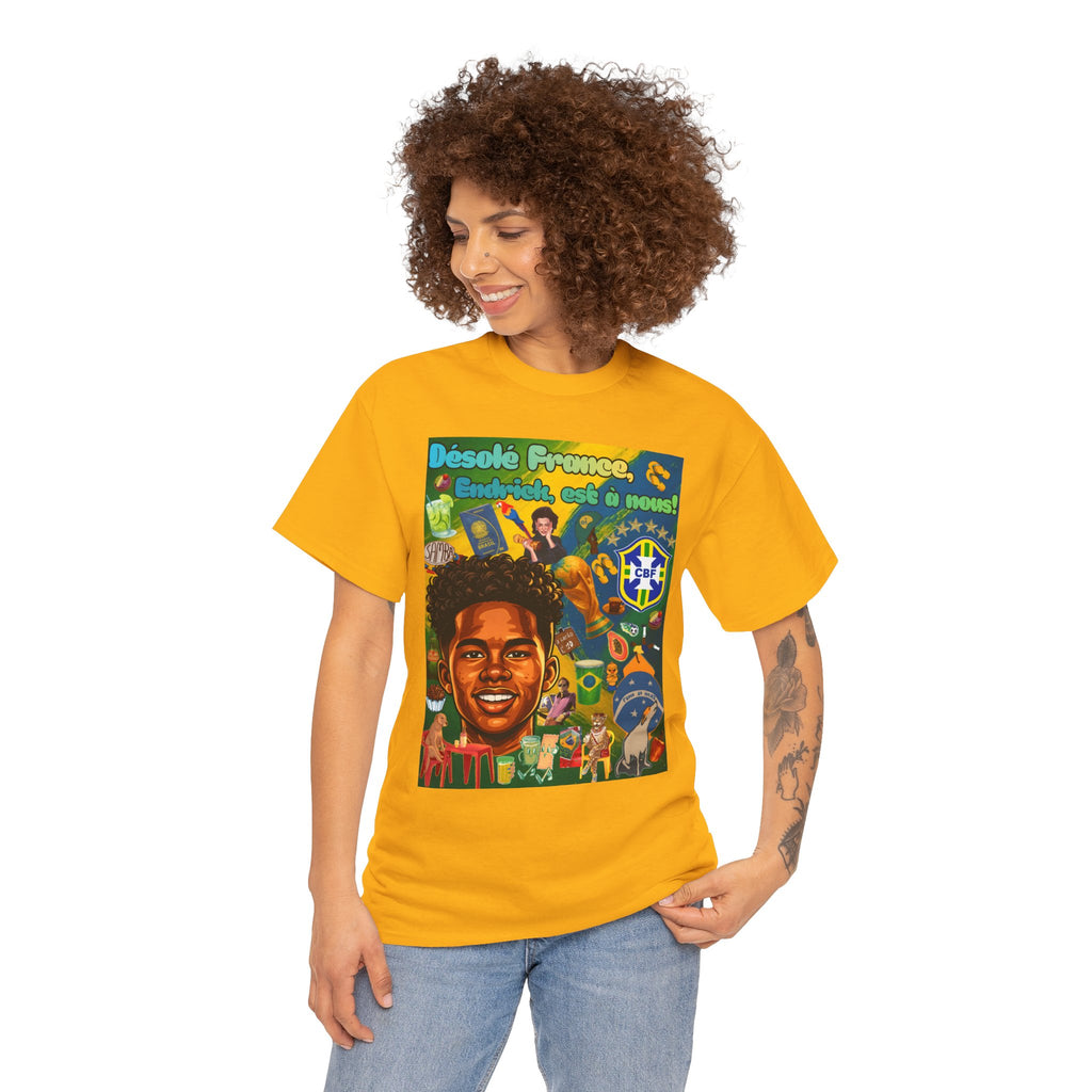 Unisex 100% Algodão OEKO-TEX®  | Brasil x França