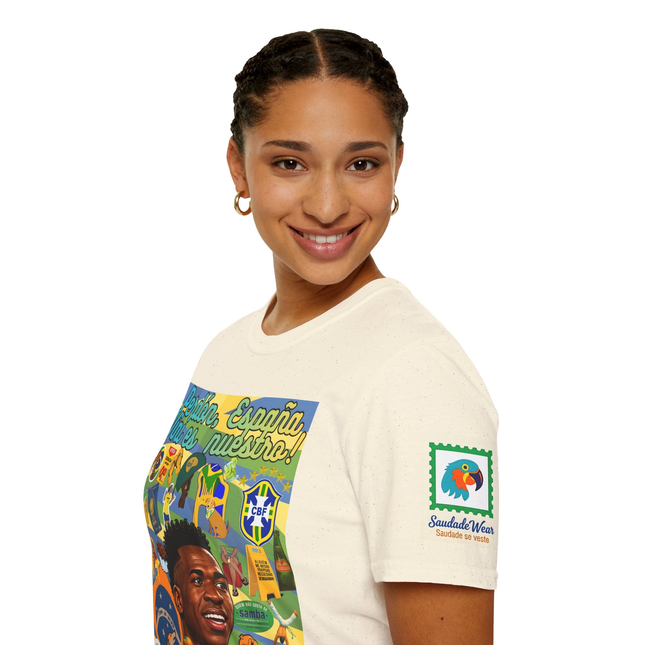 Unisex Graphic T-Shirt | Brasil x Espanha